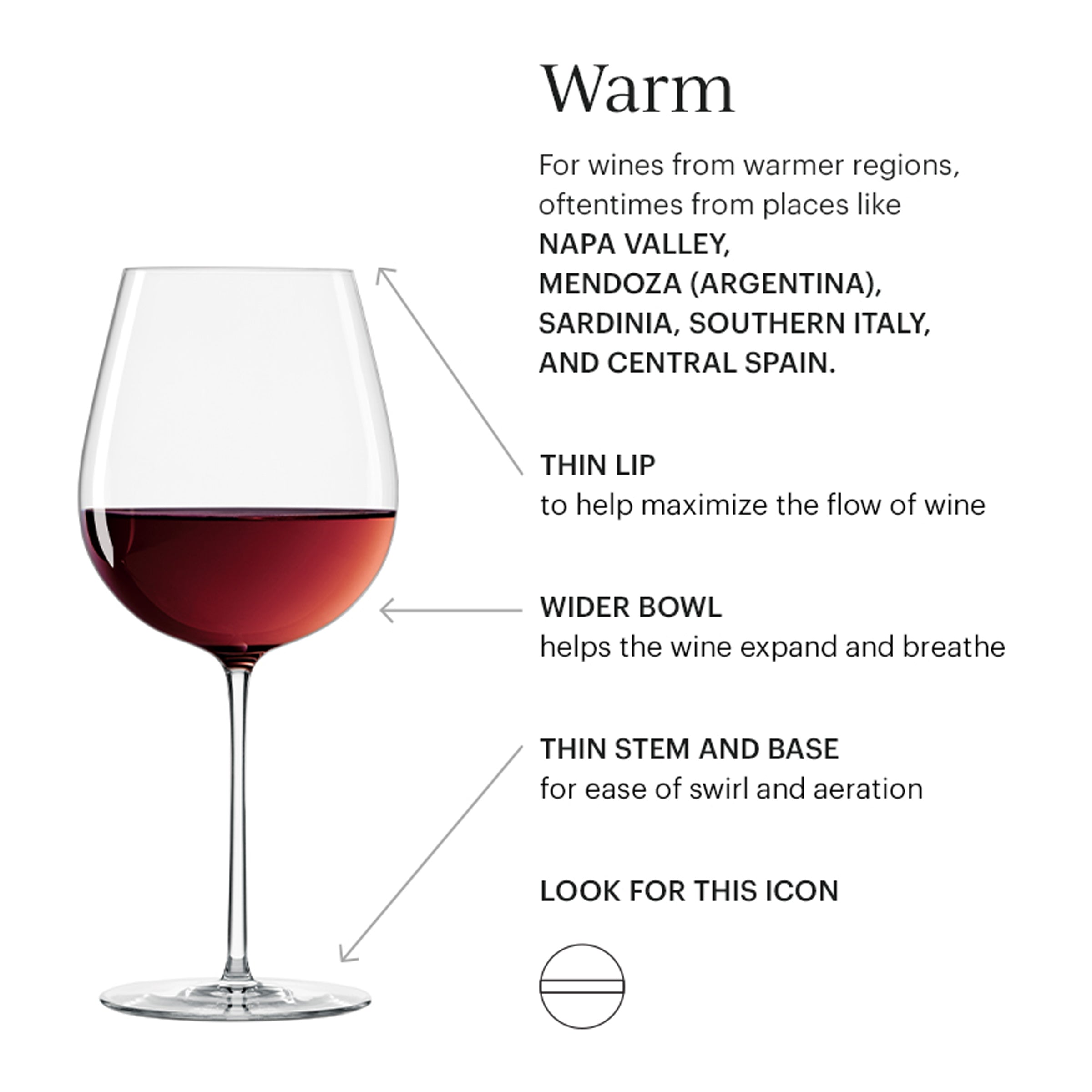 Lenox Premium Tuscany Signature Series Warm Region Wine Glasses, Set of 2 - Image 9