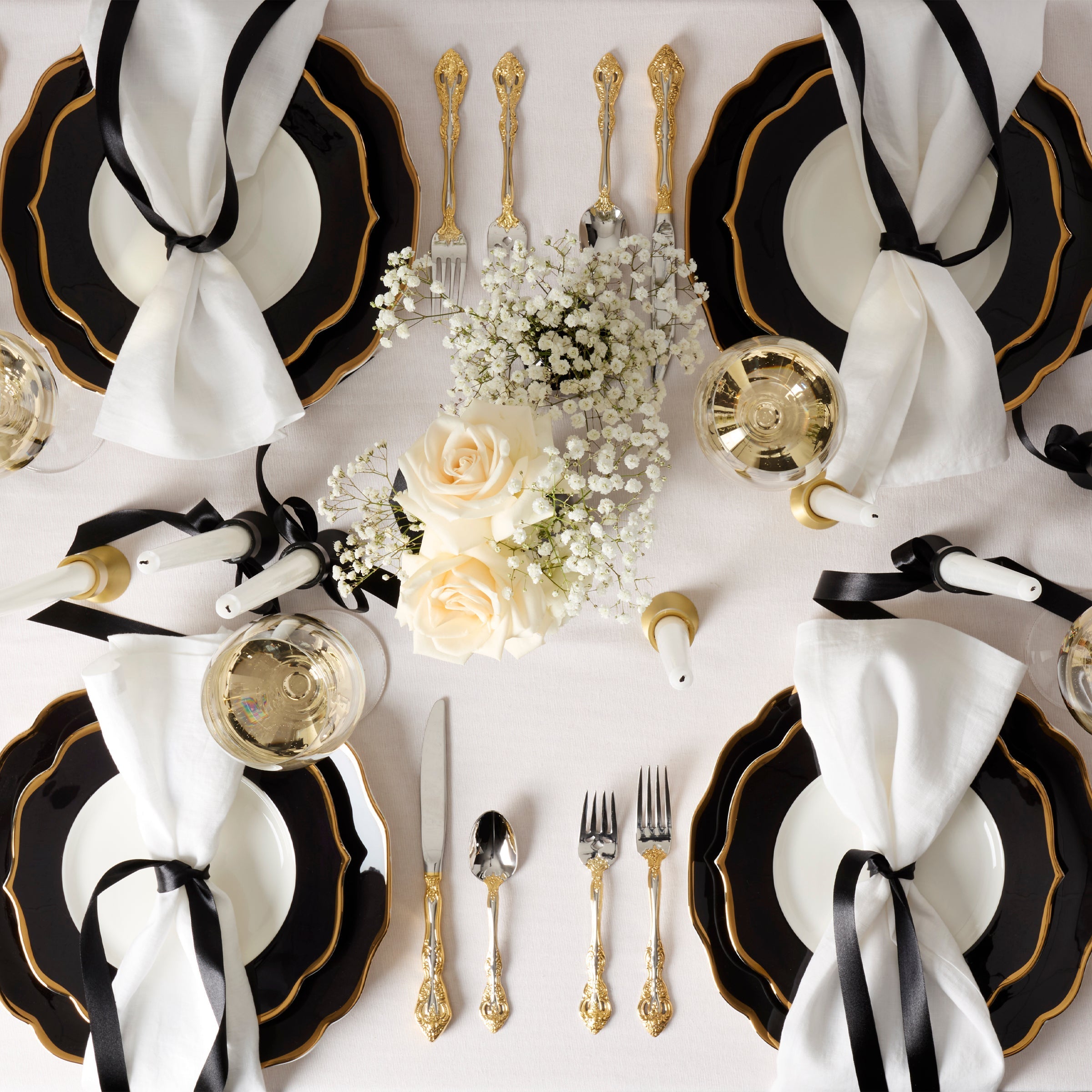 Lenox Premium Golden Michelangelo 20-Piece Flatware Set - Image 3