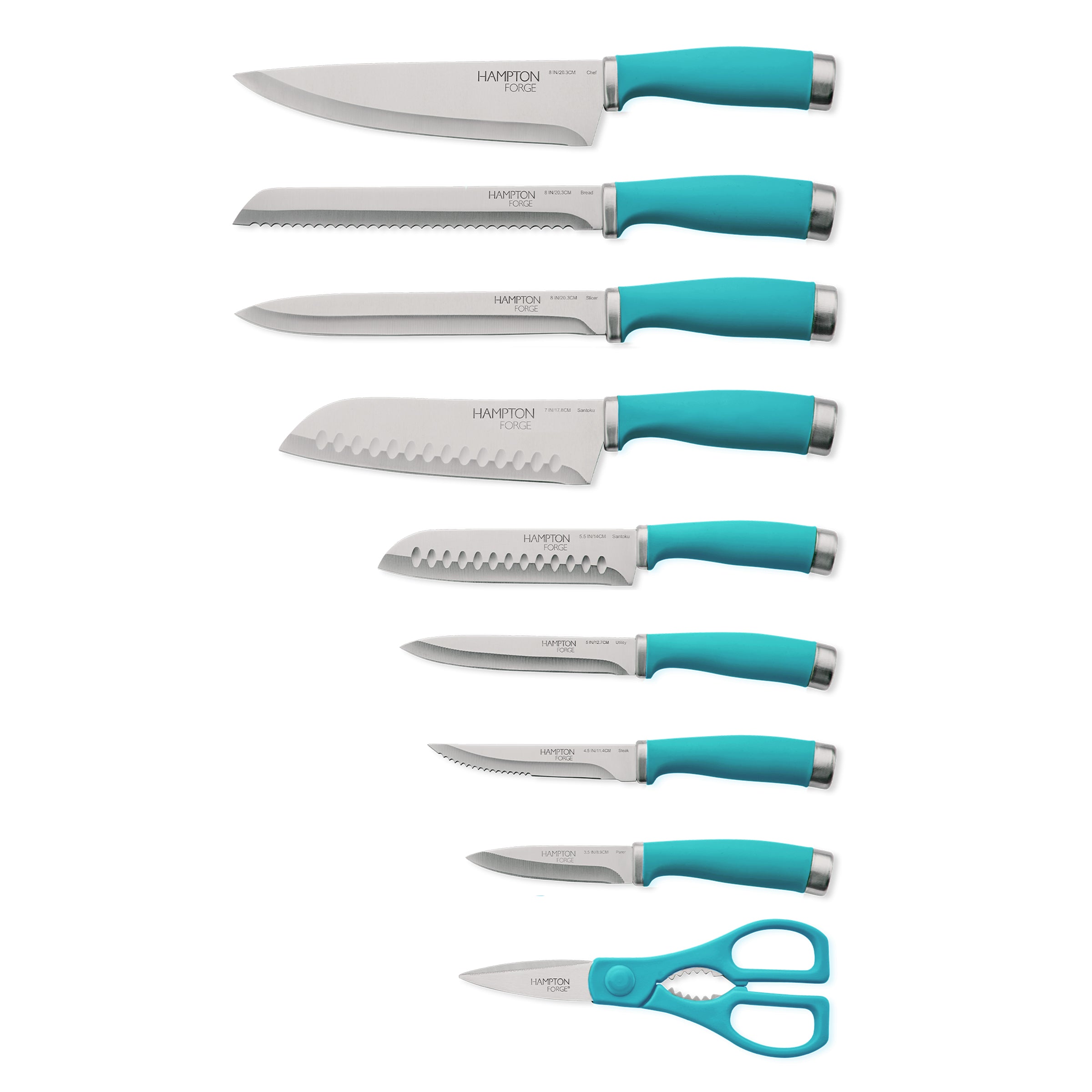 Lenox Premium Epicure True Aqua 15 pc Block Set - Image 4