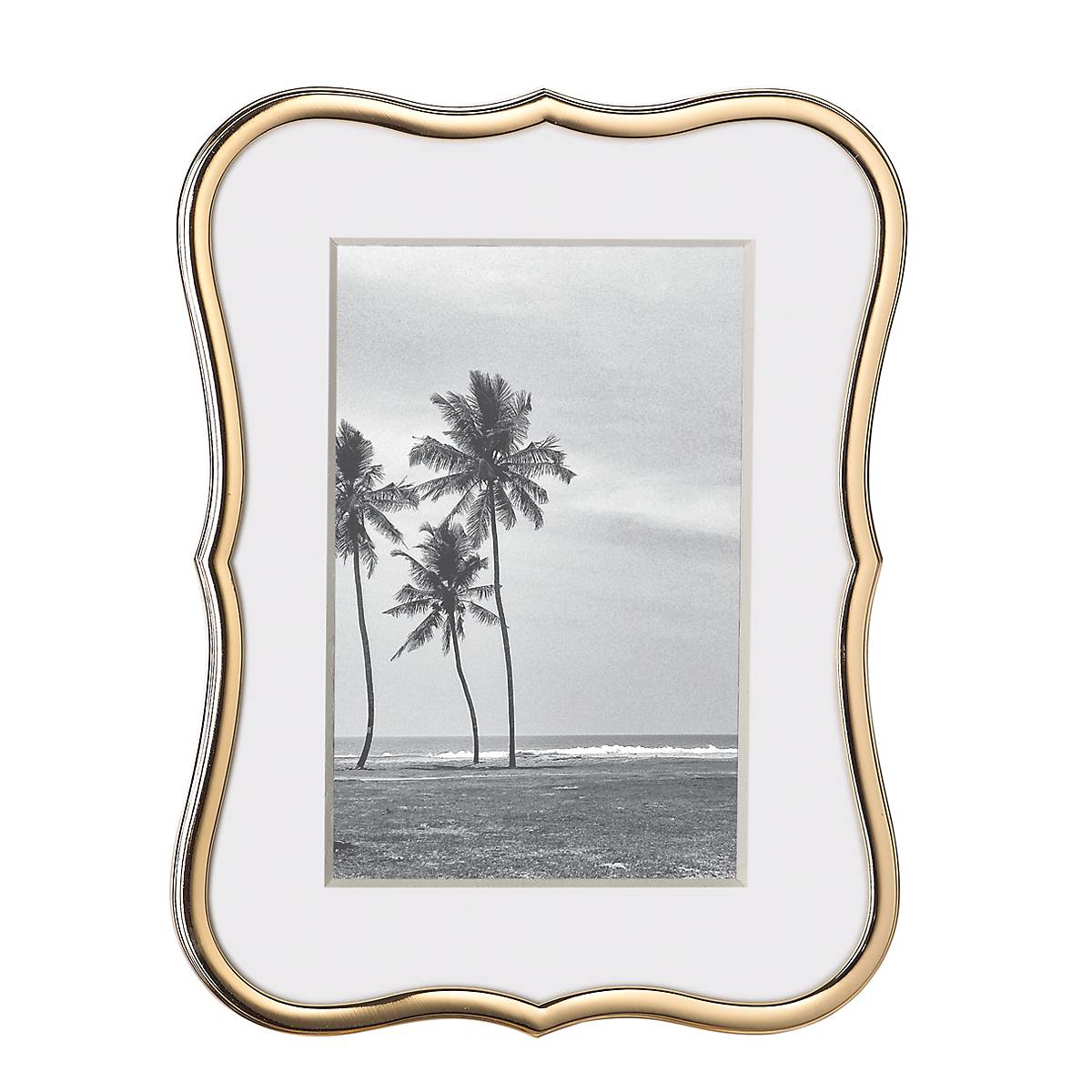 Lenox Premium Crown Point Gold 4x6 Photo Frame