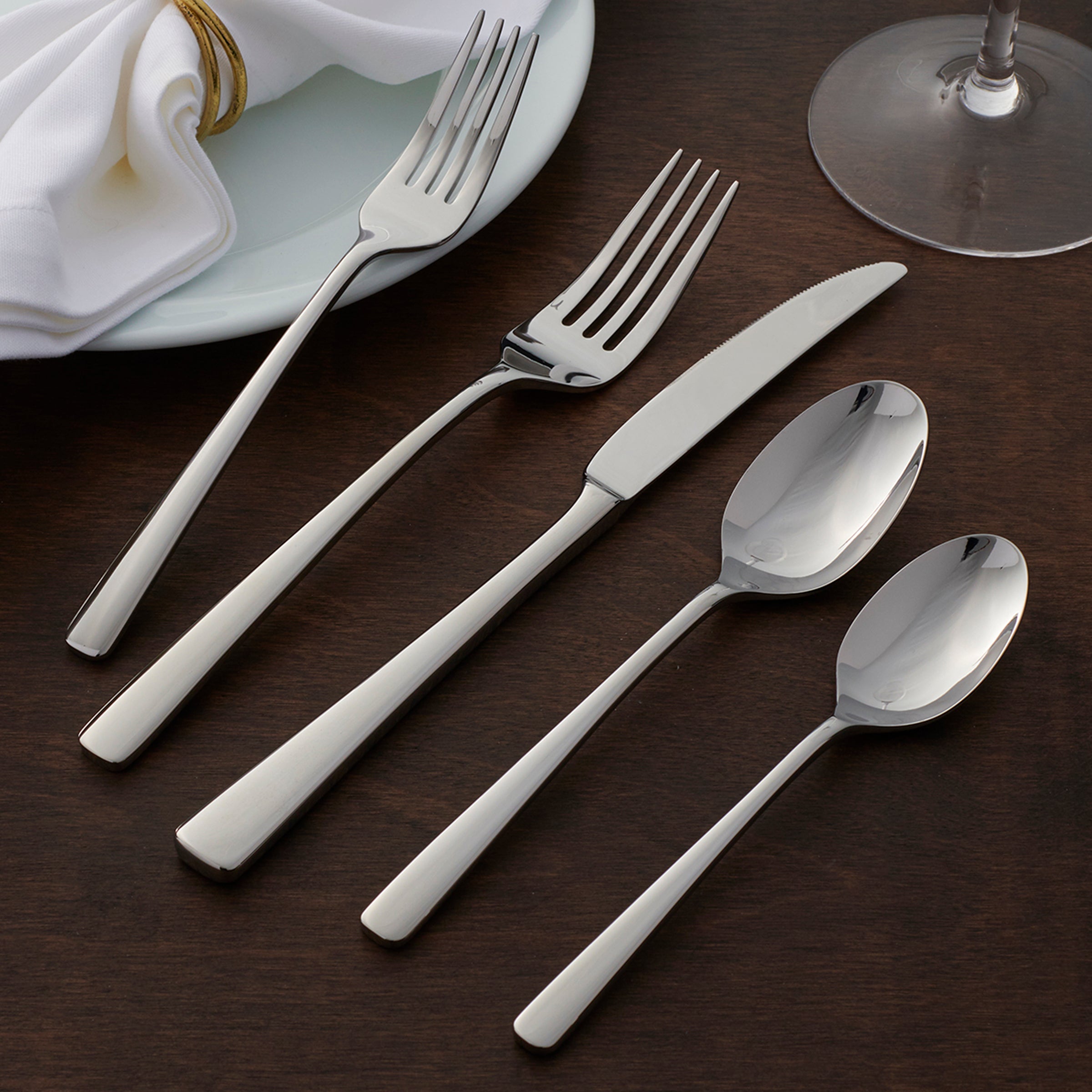 Lenox Premium Doublet 20-Piece Flatware Set - Image 4