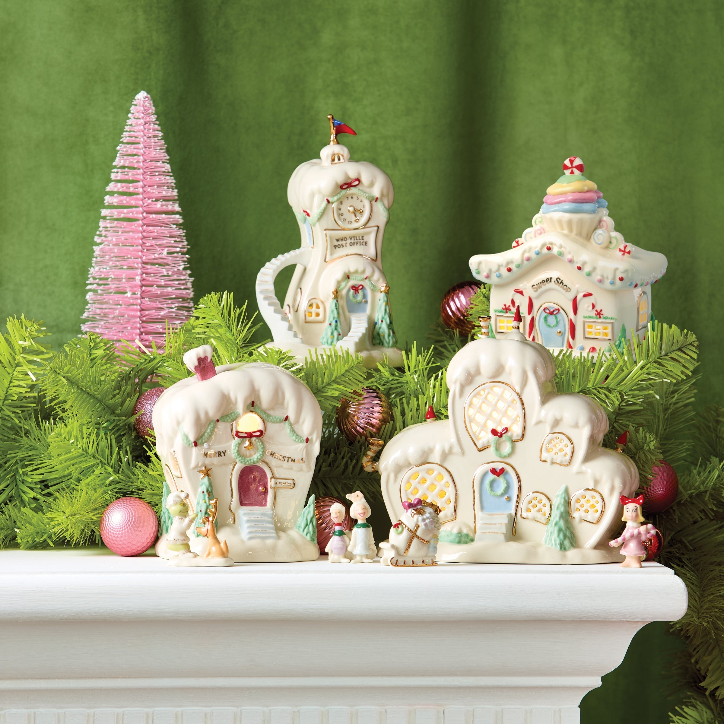 Lenox Premium Who-Ville Toy Store Lit Figurine - Image 4