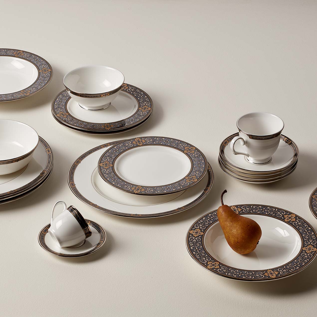 Lenox Premium Vintage Jewel 5-Piece Place Setting - Image 5
