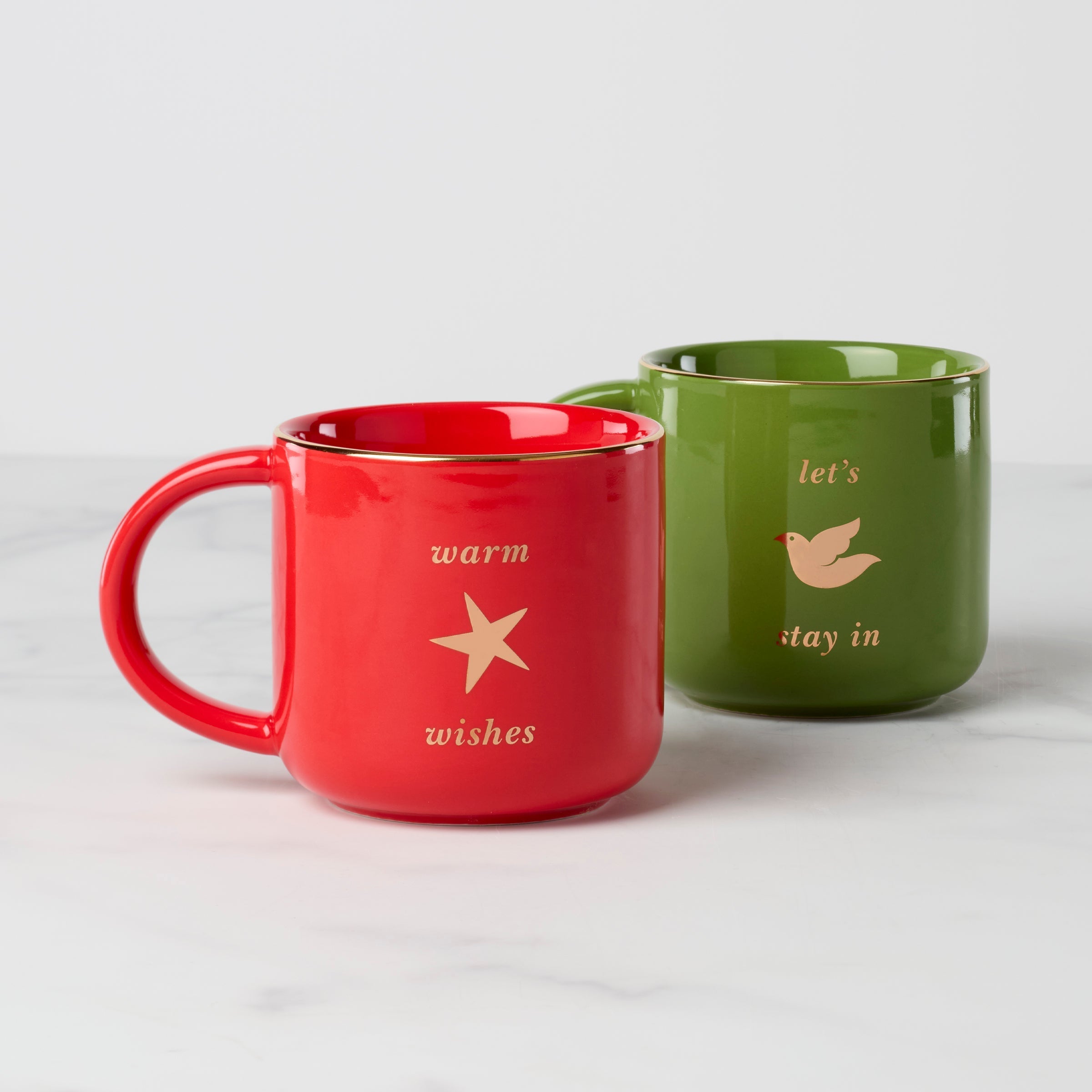 Lenox Premium Be Jolly Warm Wishes Mugs, Set of 2 - Image 2