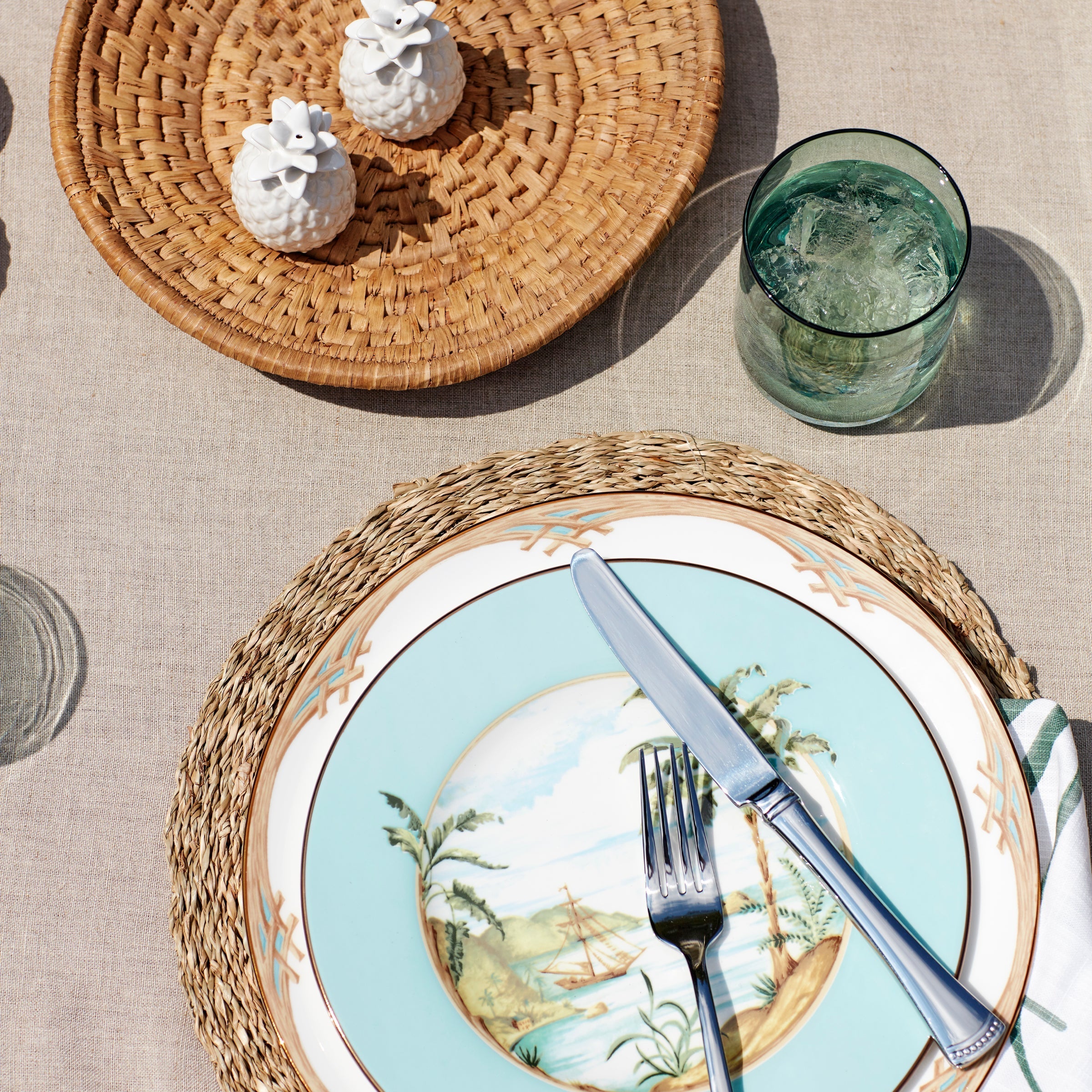 Lenox Premium British Colonial Bamboo Dinner Plate - Image 11