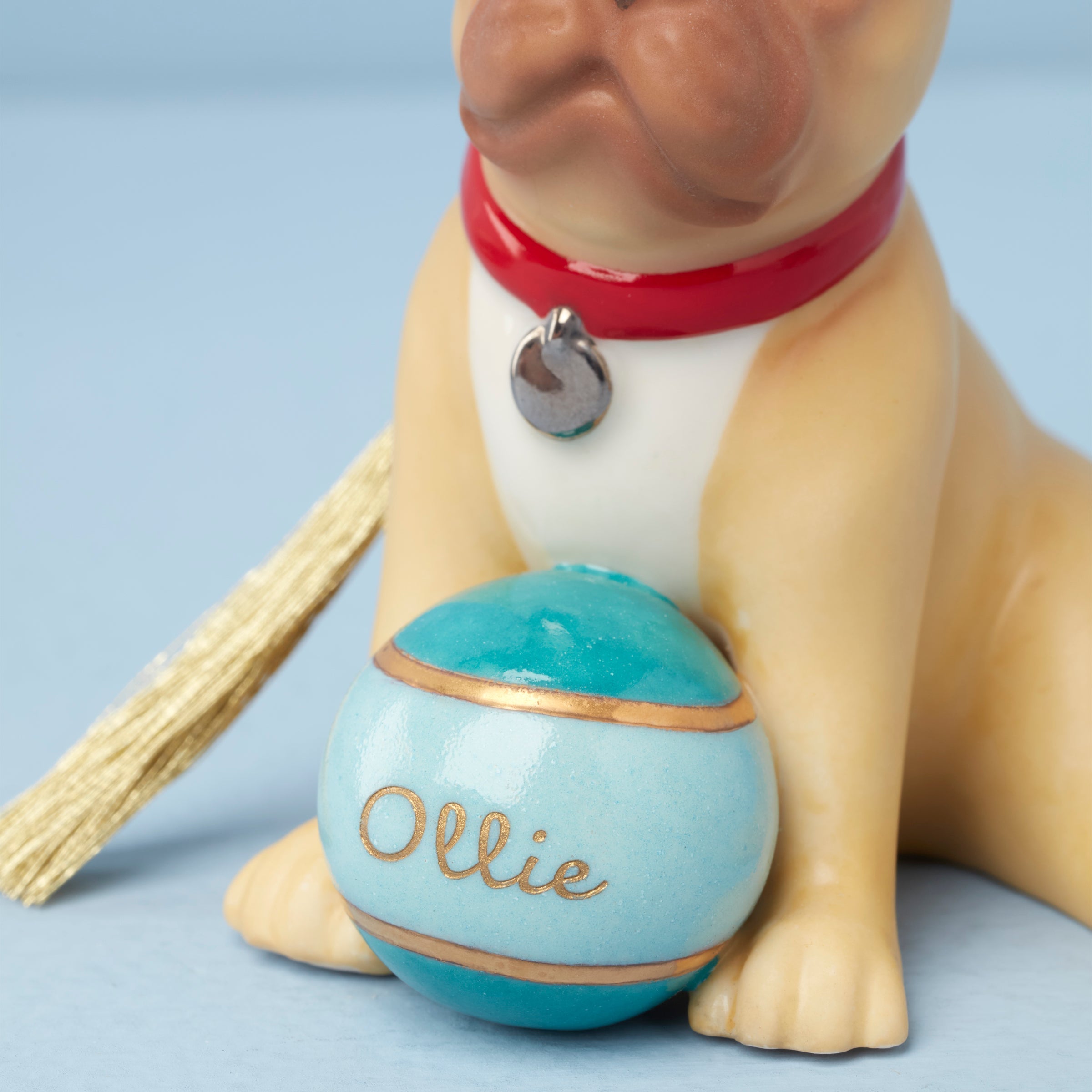 Lenox Premium Personalized French Bulldog Ornament - Image 5