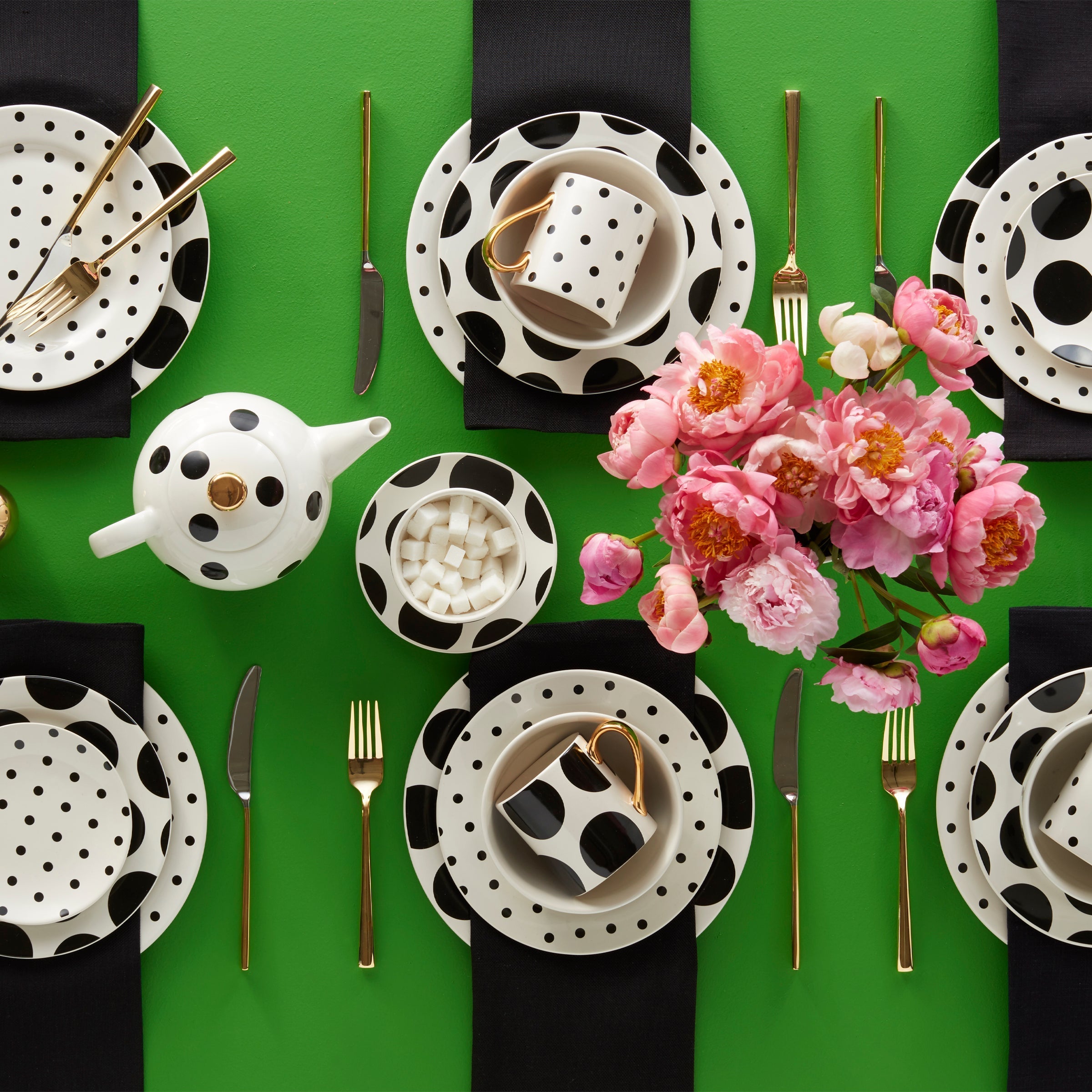 Lenox Premium On The Dot 12-Piece Dinnerware Set - Image 2