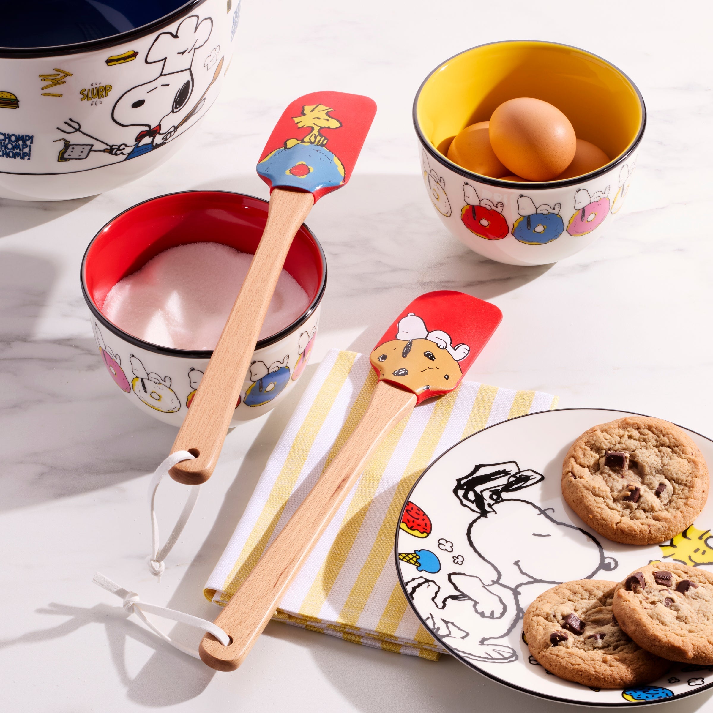 Lenox Premium Chef Snoopy Red Spatulas, Set of 2 - Image 2