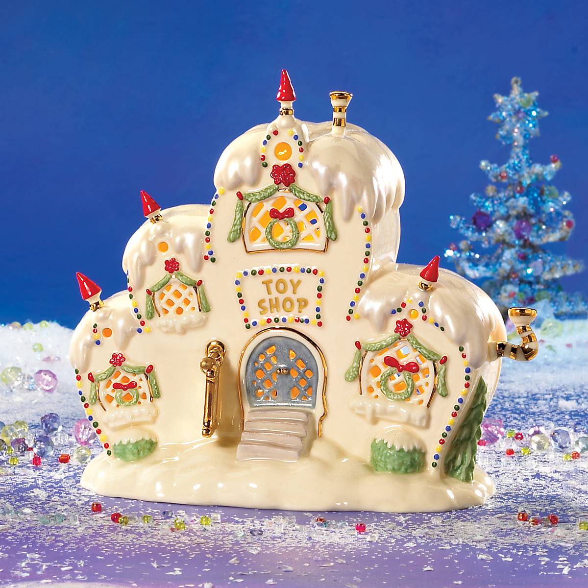 Lenox Premium Who-Ville Toy Store Lit Figurine - Image 3