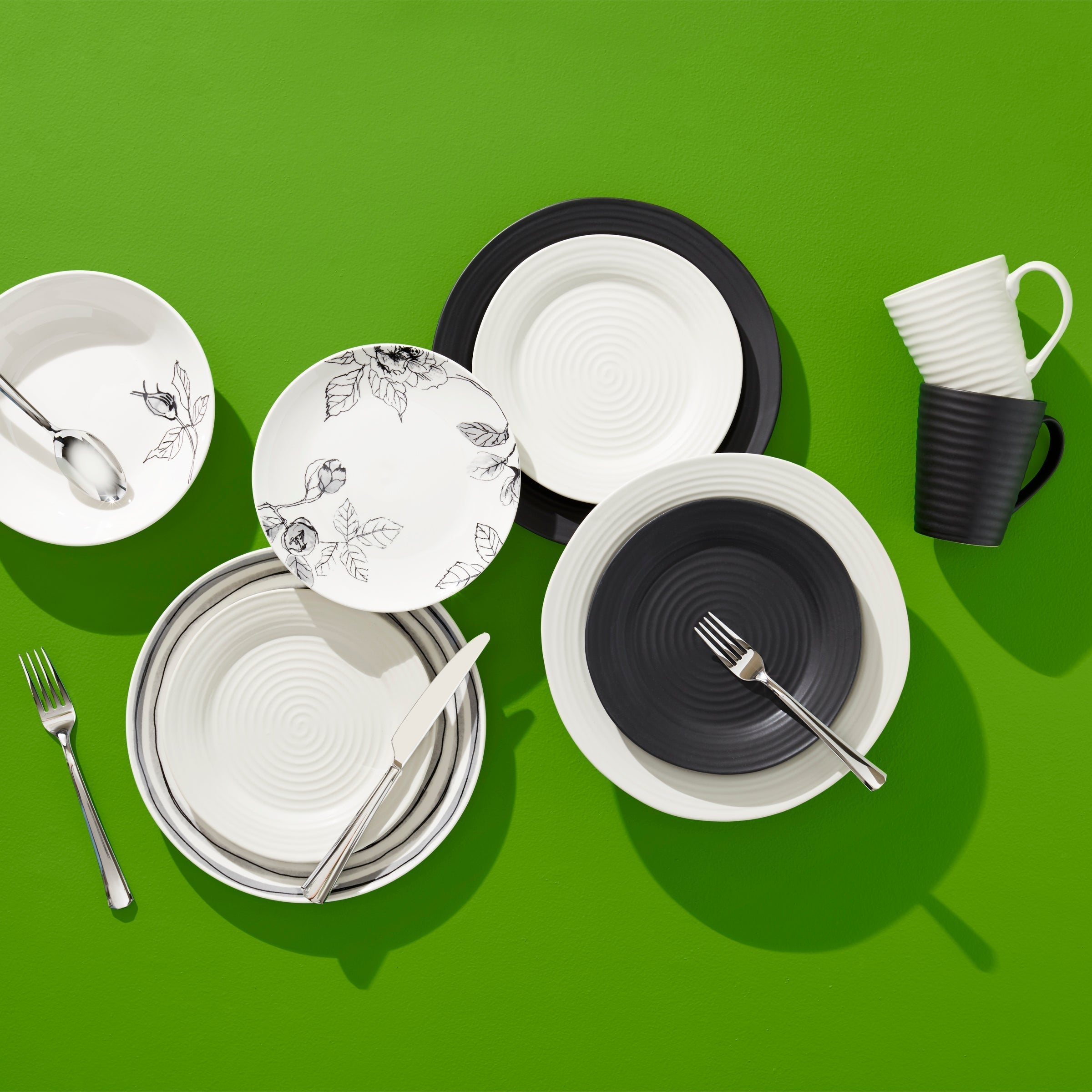 Lenox Premium Sketchbook 12-Piece Dinnerware Set - Image 11
