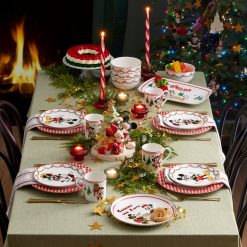 Alternative view of Lenox Premium Disney Holiday 12-Piece Dessert Set