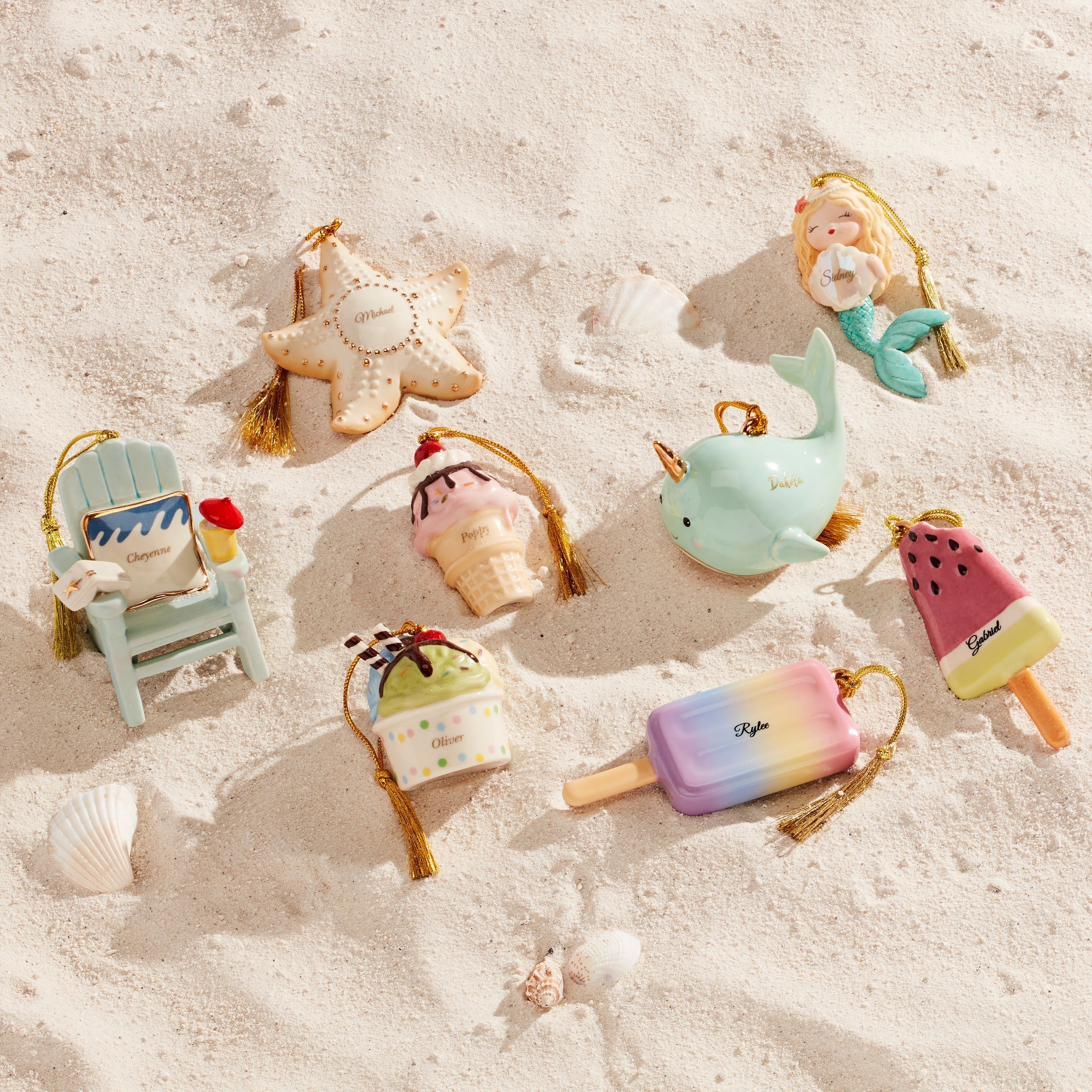 Lenox Premium Personalized Narwhal Ornament - Image 6