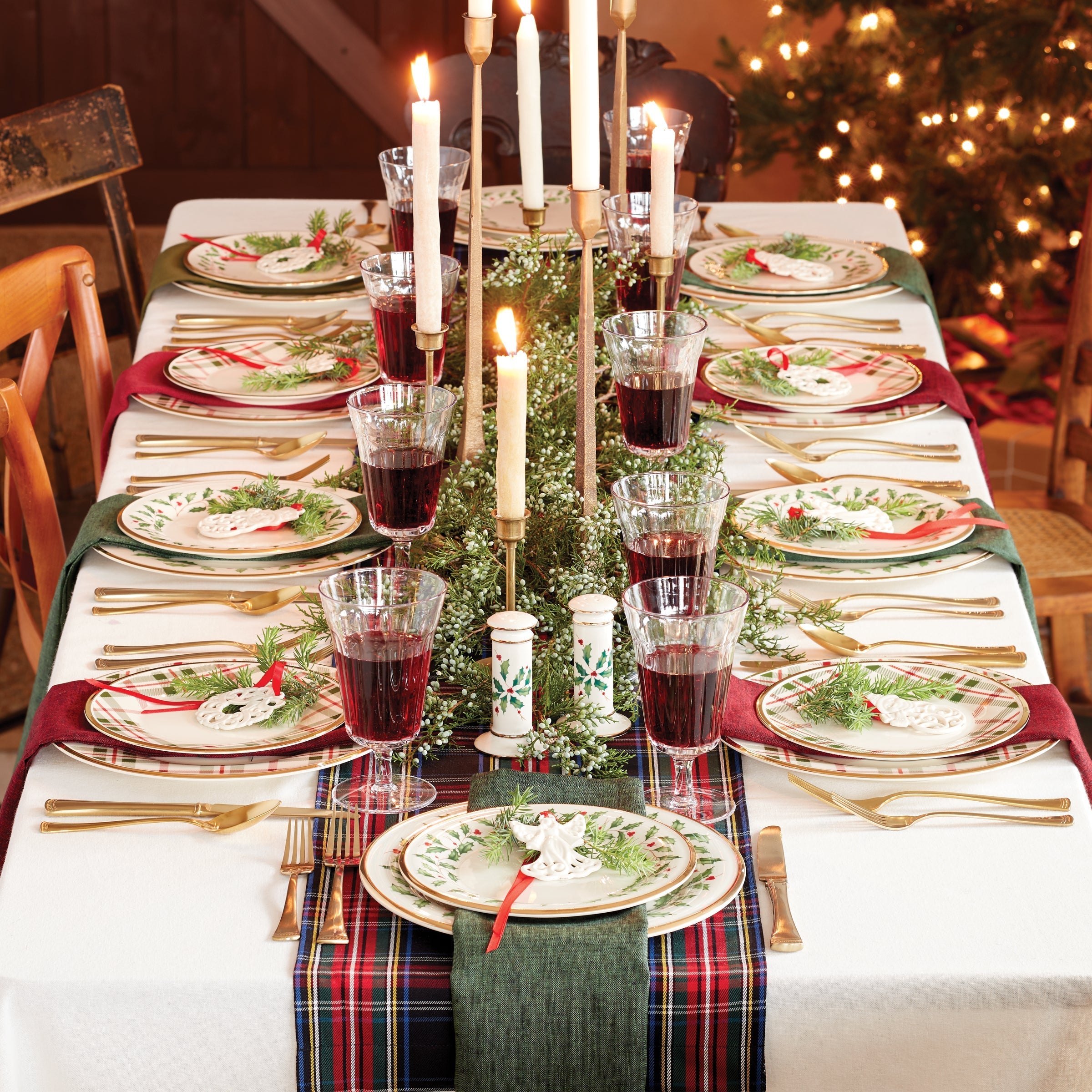Lenox Premium Holiday Salt & Pepper Set of 2 - Image 3