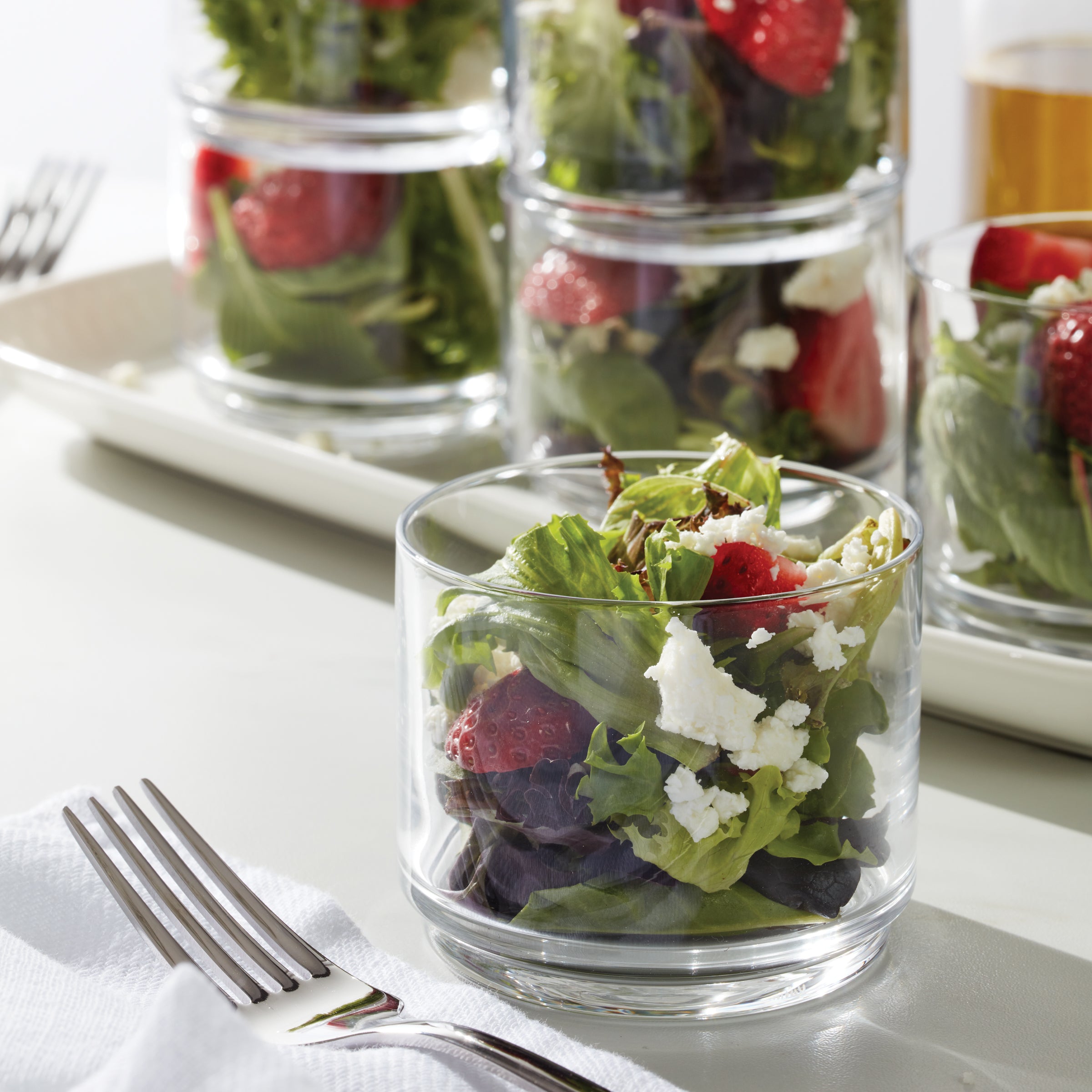 Lenox Premium Tuscany Classics Stackable Clear Short Glasses, Set of 6 - Image 4