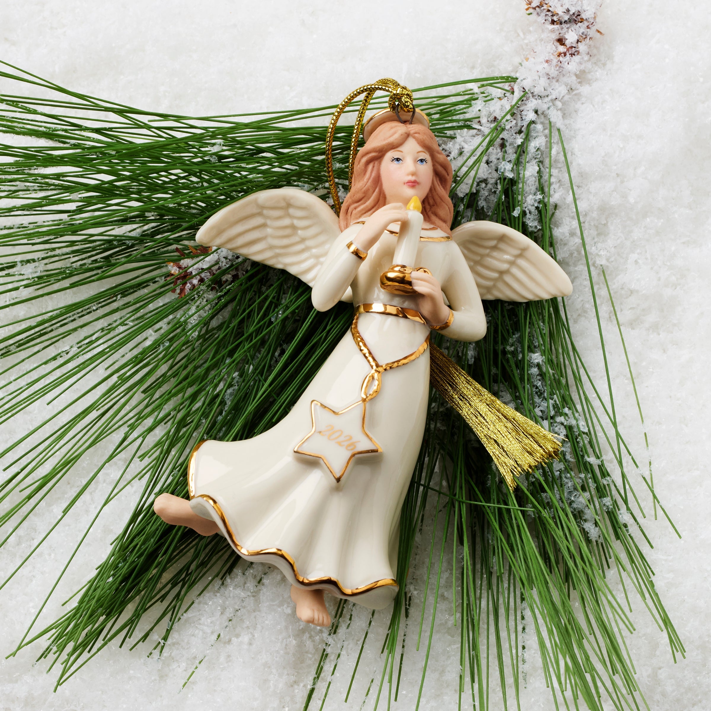 Lenox Premium 2026 Heavenly Angel Ornament - Image 3