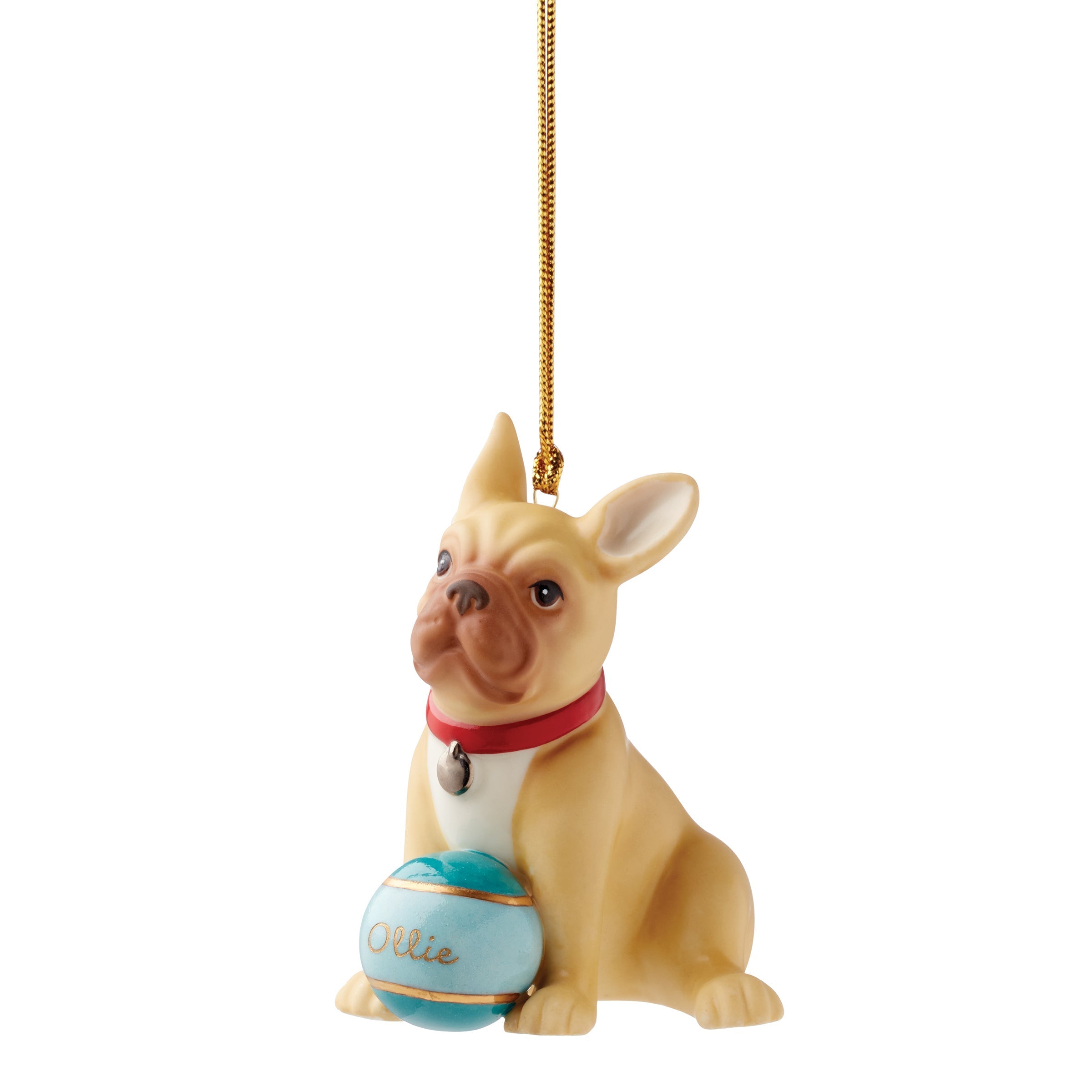 Lenox Premium Personalized French Bulldog Ornament - Image 6