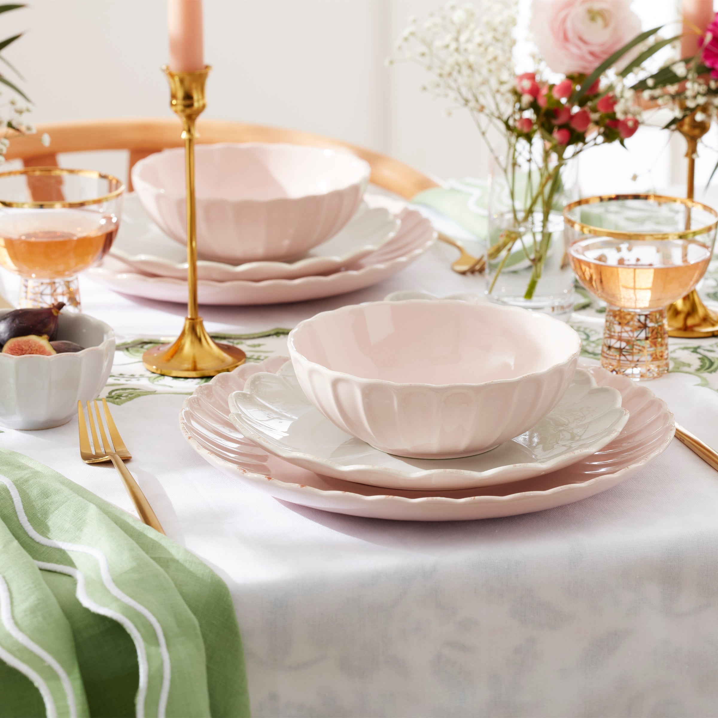 Lenox Premium French Perle Scallop White Accent Plates, Set of 4 - Image 4