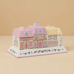 Alternative view of Lenox Premium Lenox Spice Village Covered Butter Dish