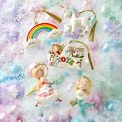 Alternative view of Lenox Premium Personalized Rainbow Ornament