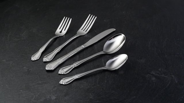 Lenox Premium True Rose Everyday Flatware Salad Forks, Set Of 4 - Image 2