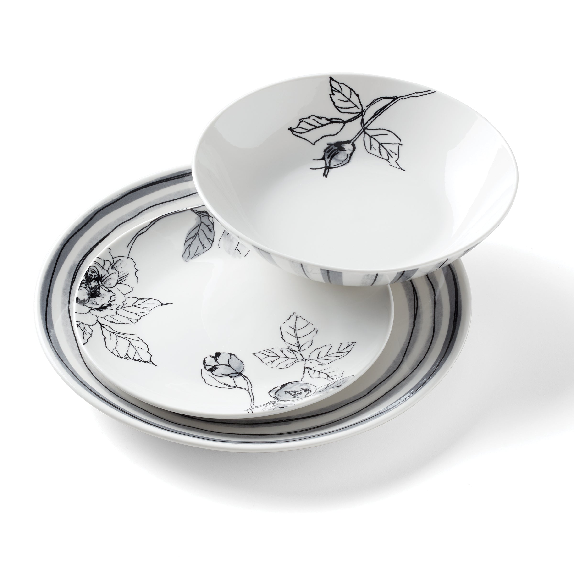 Lenox Premium Sketchbook 12-Piece Dinnerware Set - Image 7