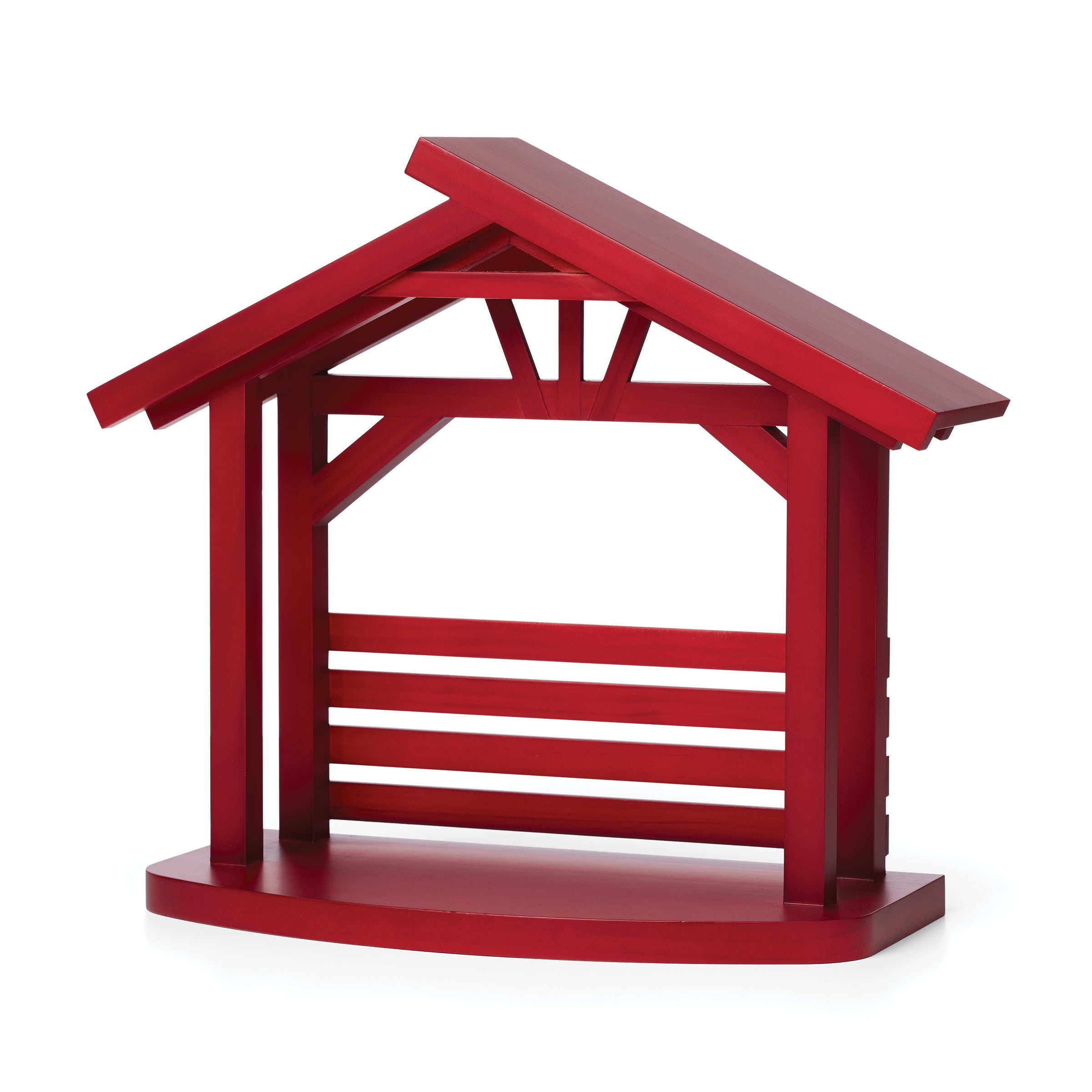 Lenox Premium First Blessing Nativity Wood Creche - Image 2