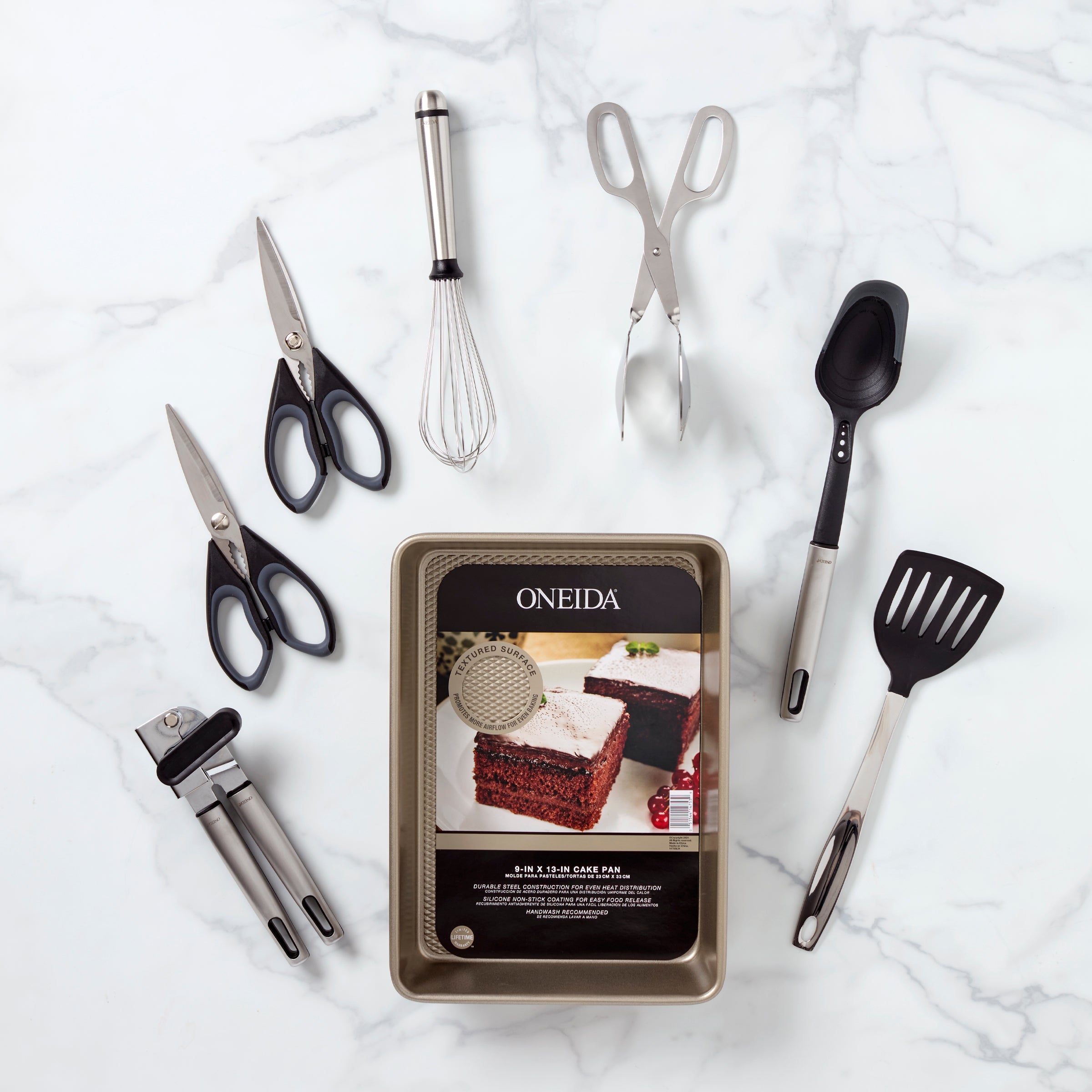 Lenox Premium Oneida Kitchen 9x13 Textured Cake Pan - Image 2