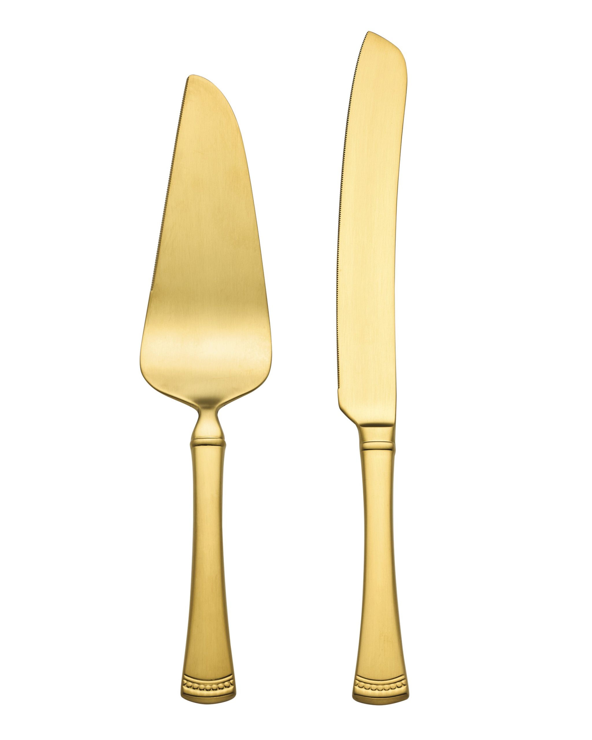 Lenox Premium Portola Gold Satin 2-Piece Dessert Set - Image 4