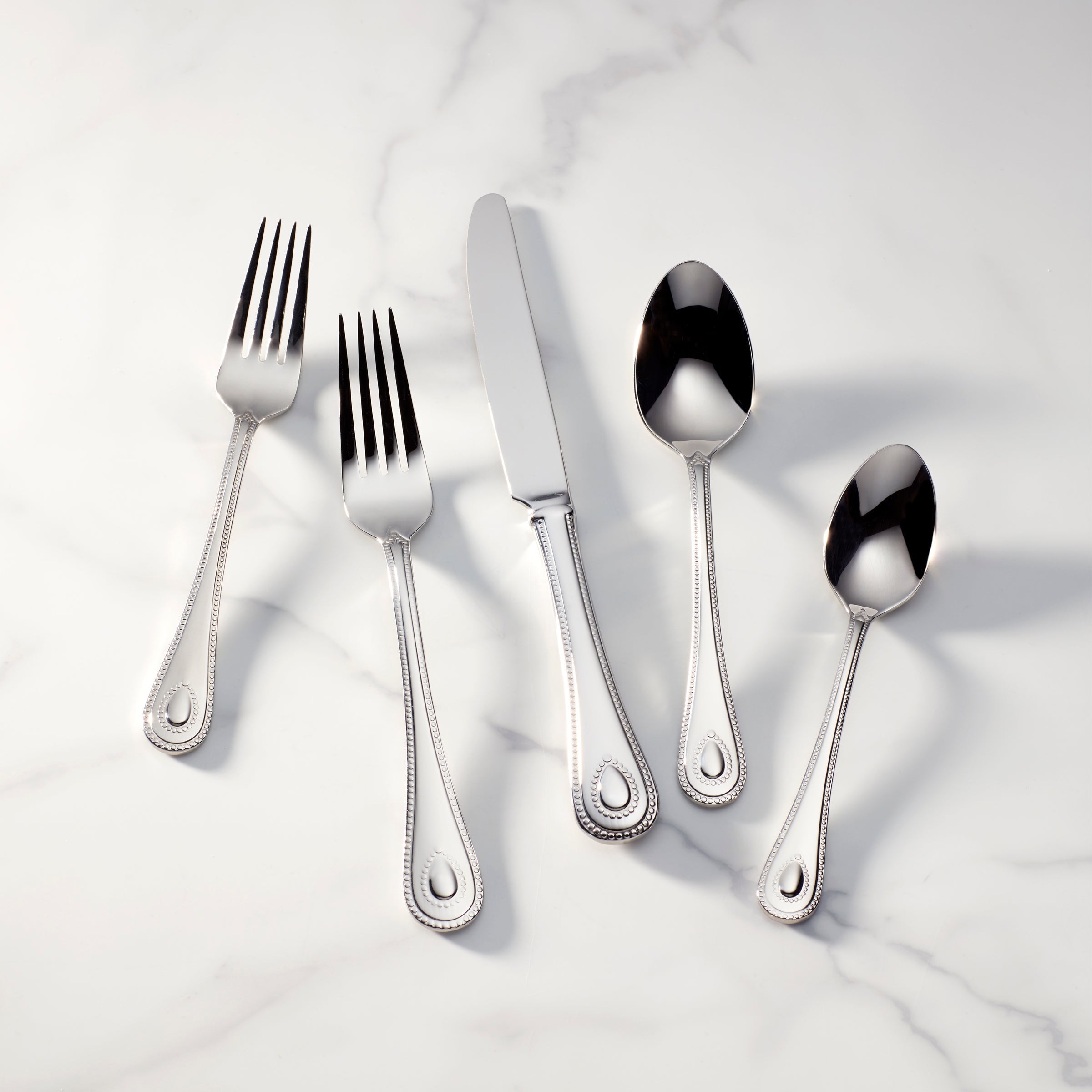 Lenox Premium French Perle 65-Piece Flatware Set