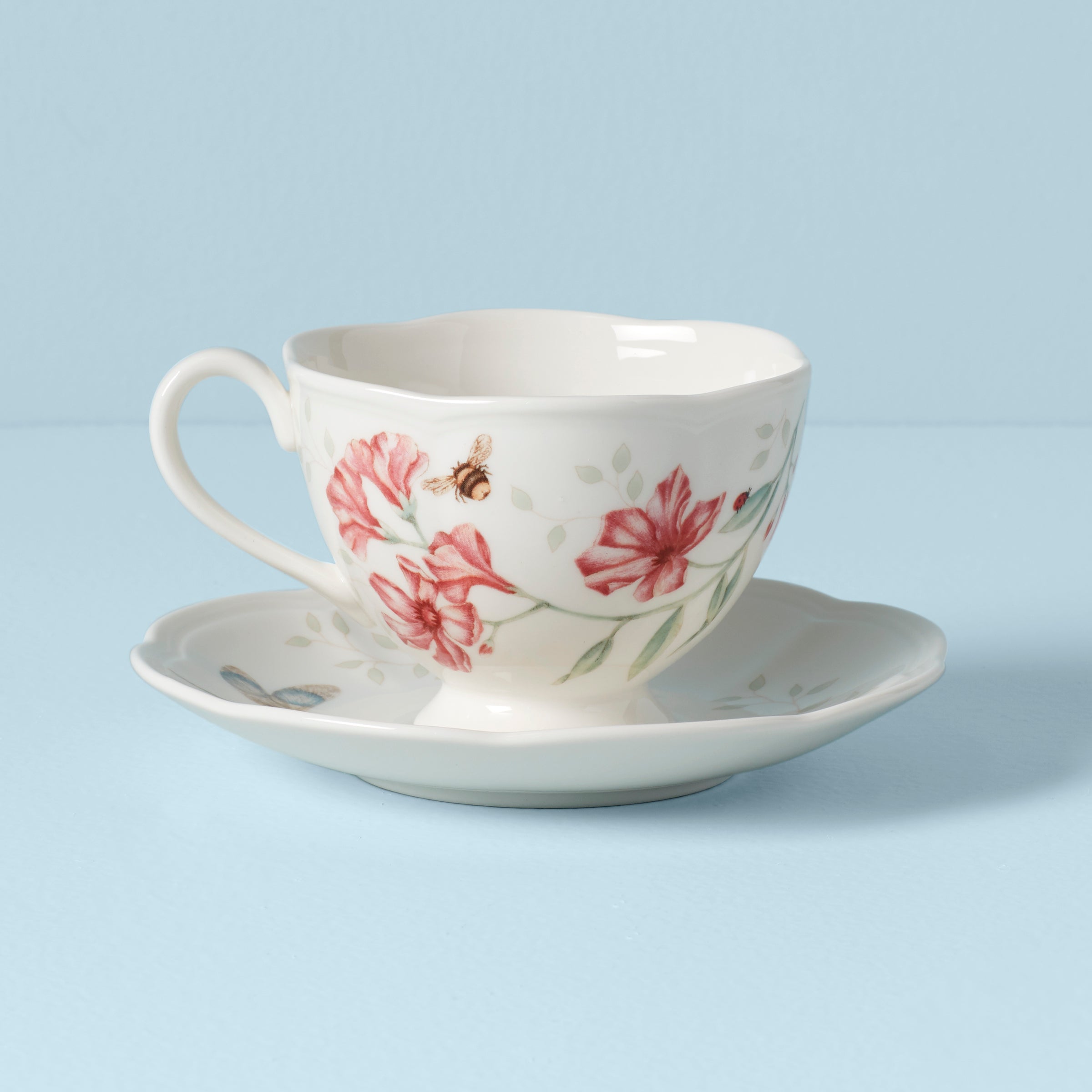 Lenox Premium Butterfly Meadow Dragonfly Cup & Saucer - Image 3