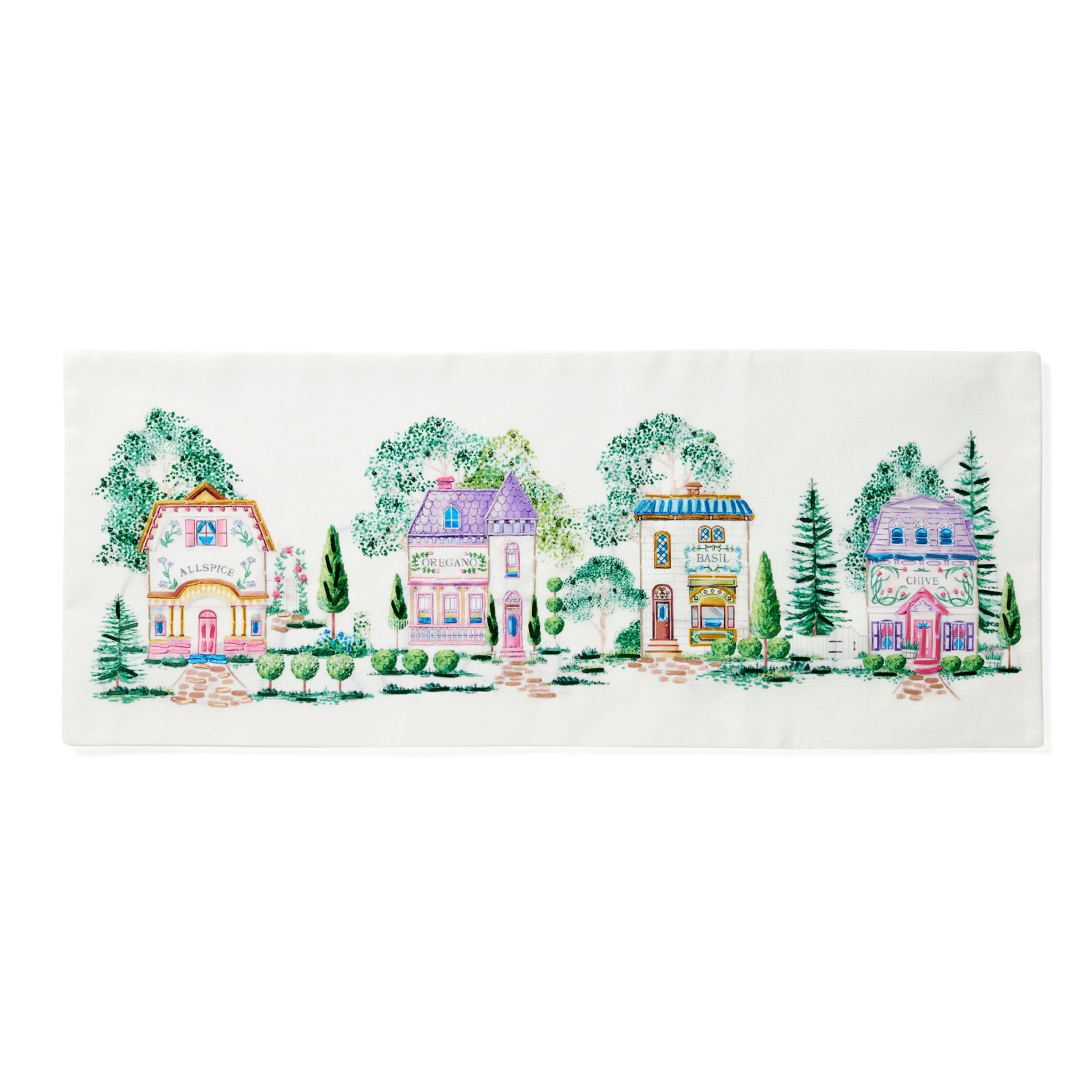 Lenox Premium Lenox Spice Village 14x36 Centerpiece Table Runner - Image 2