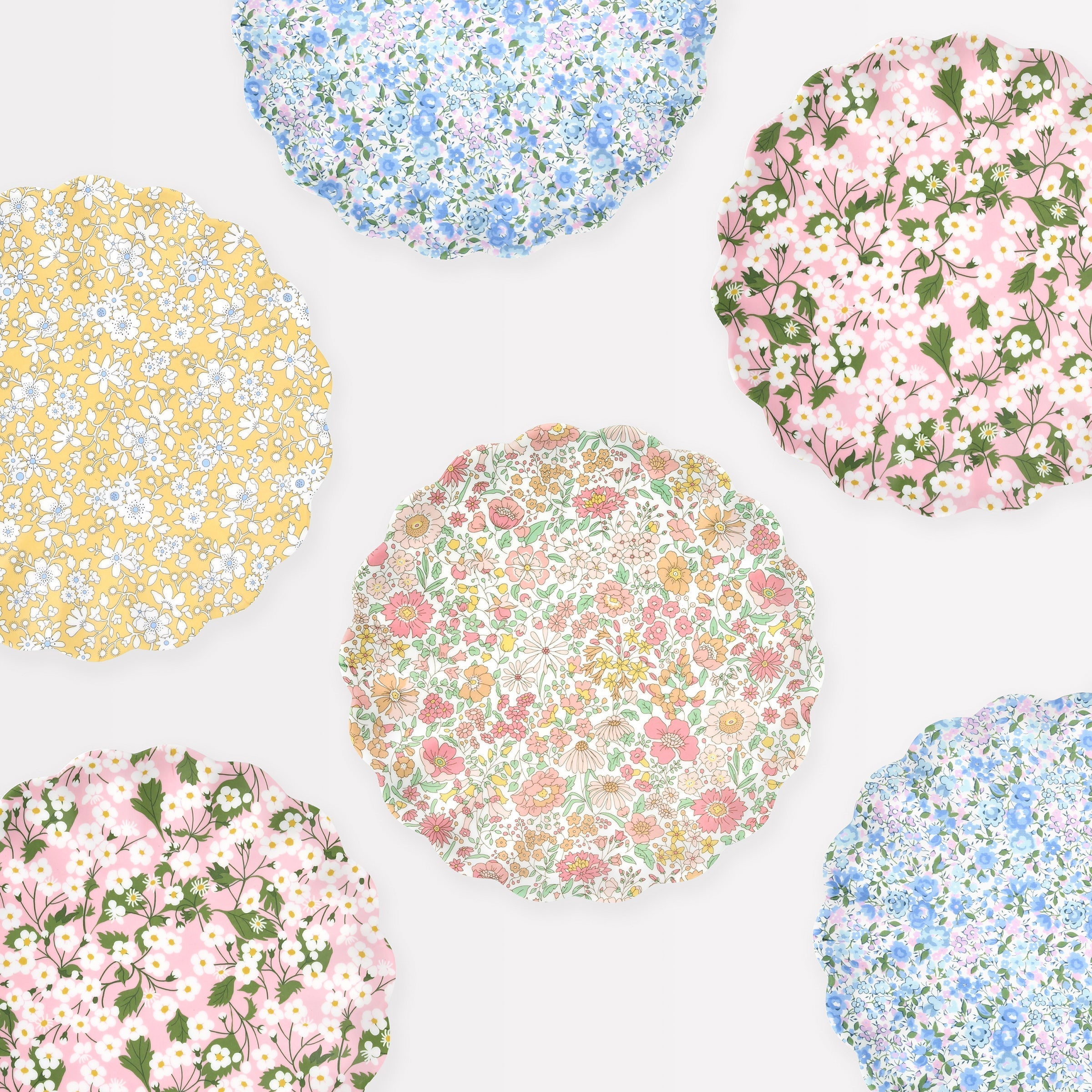 Lenox Premium Meri Meri X Liberty Floral Melamine Small Plate, Set of 4 - Image 6