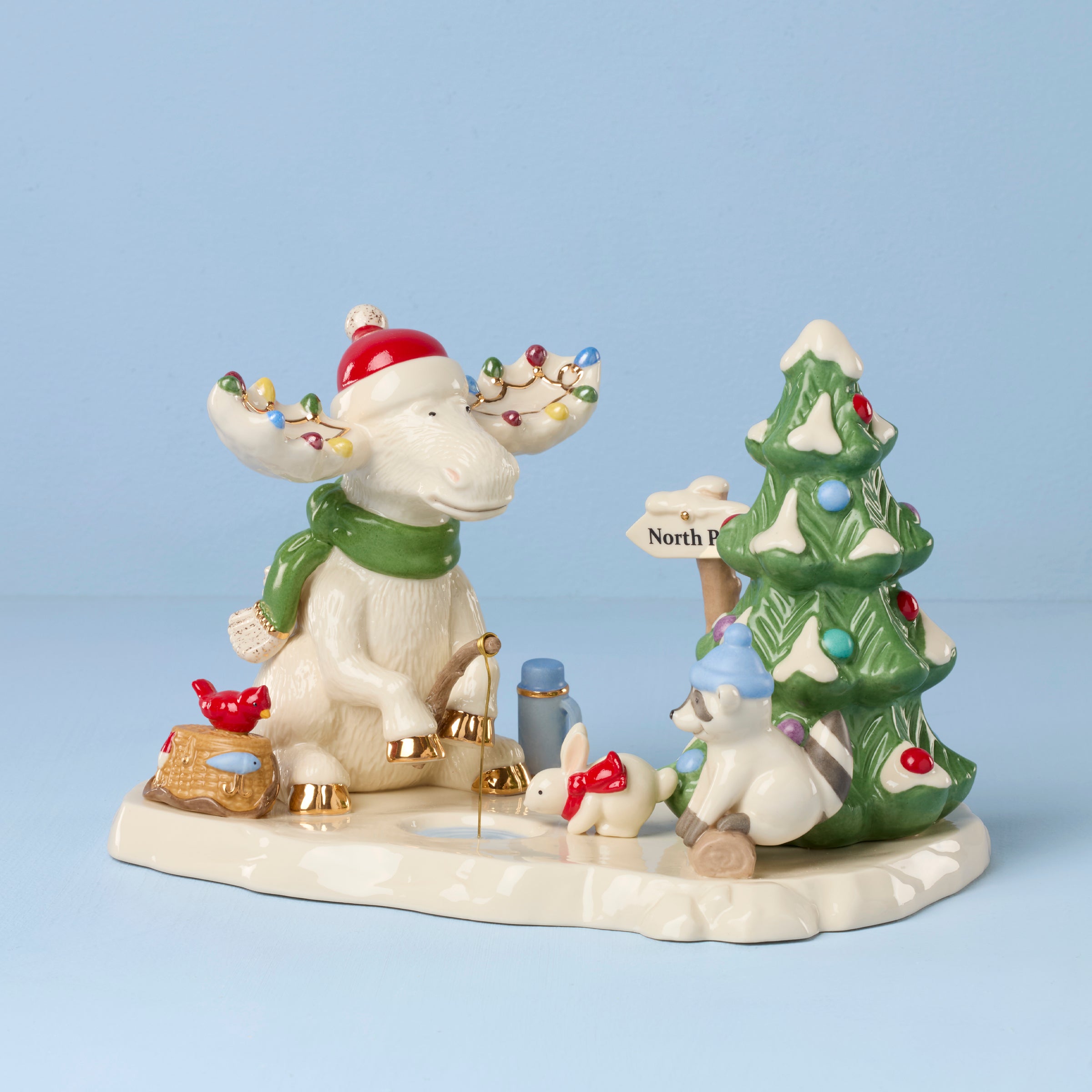 Lenox Premium Marcel Fishing Figurine - Image 2