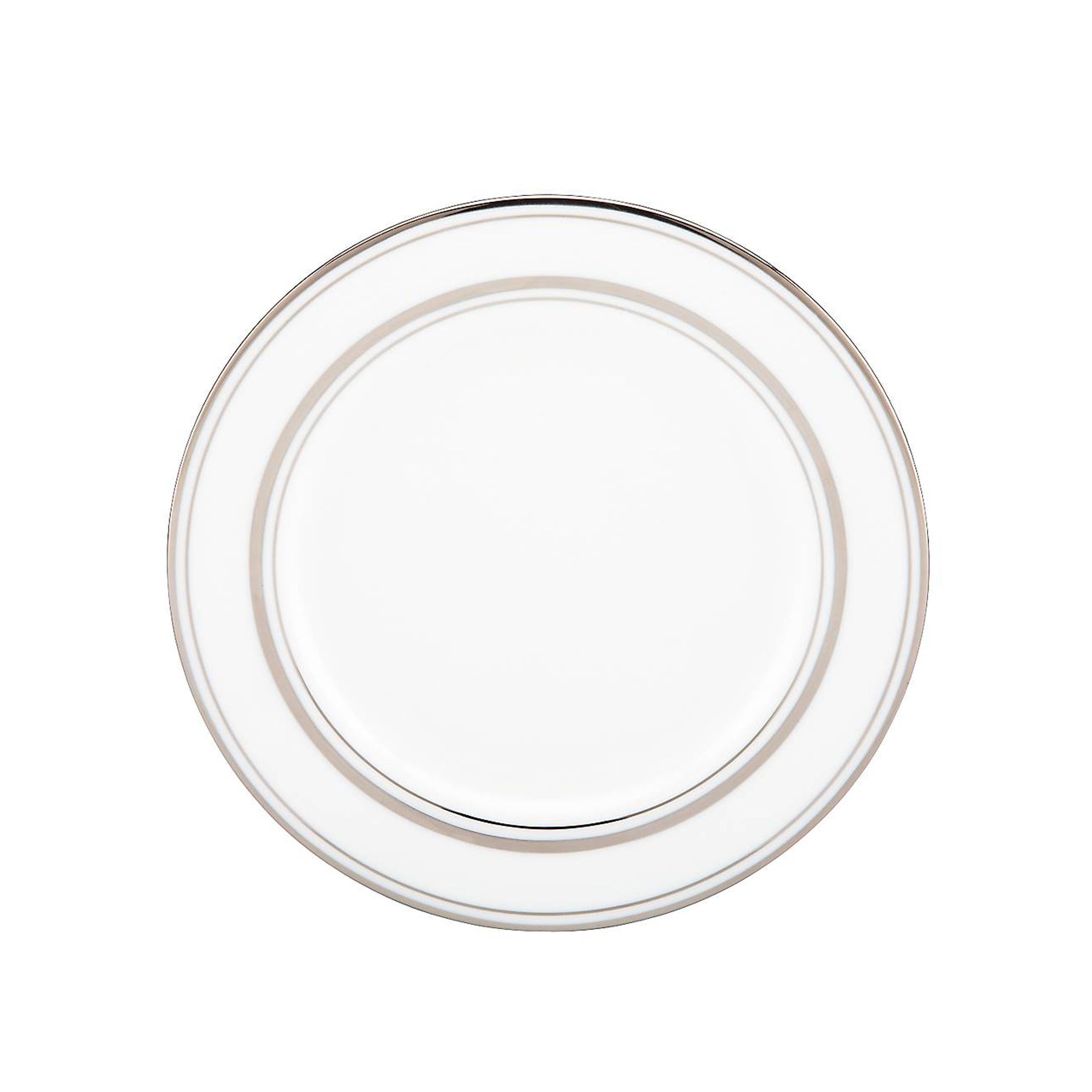 Lenox Premium Library Lane Platinum Bread Plate