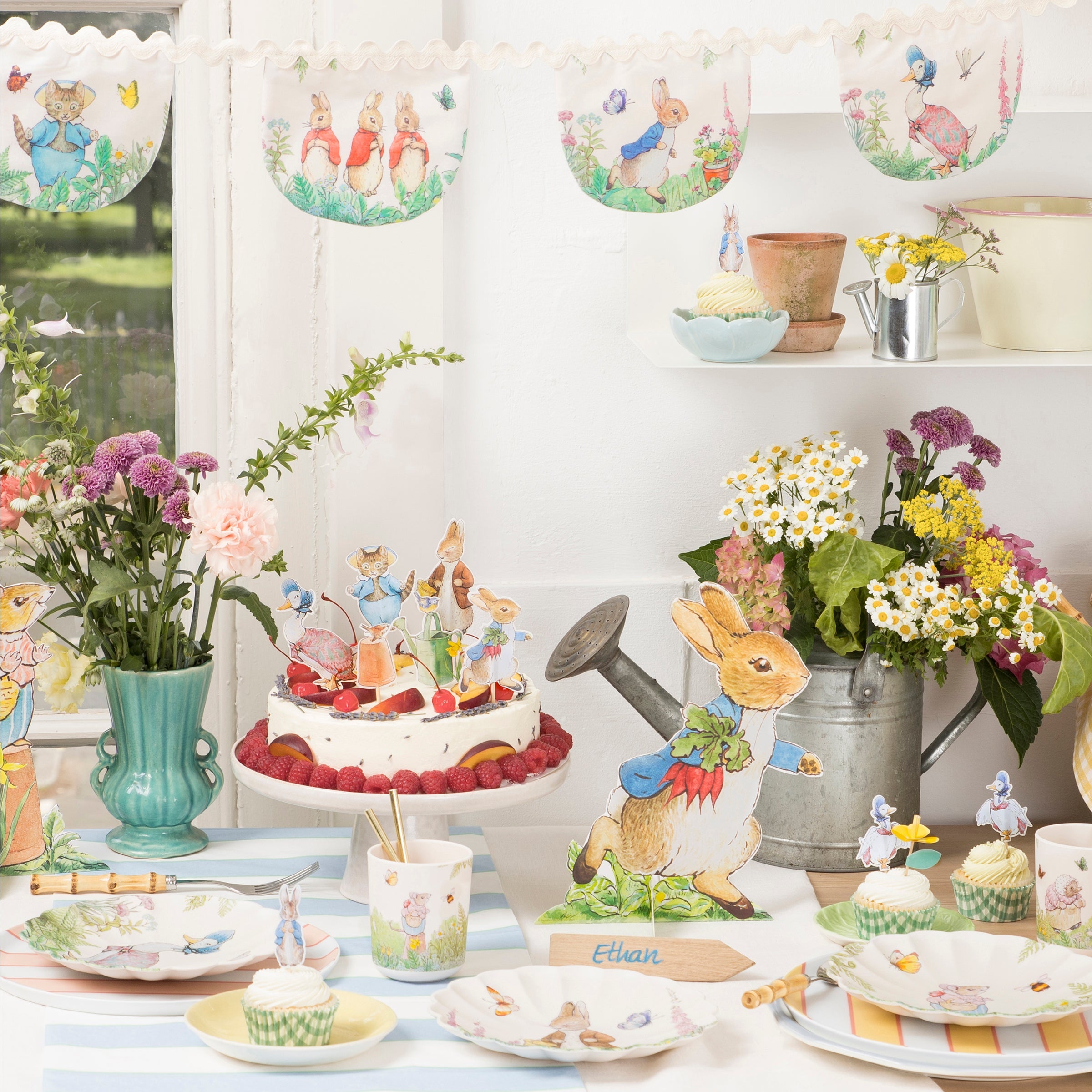 Lenox Premium Peter Rabbit? Reusable Small Plates, Set of 6 - Image 2