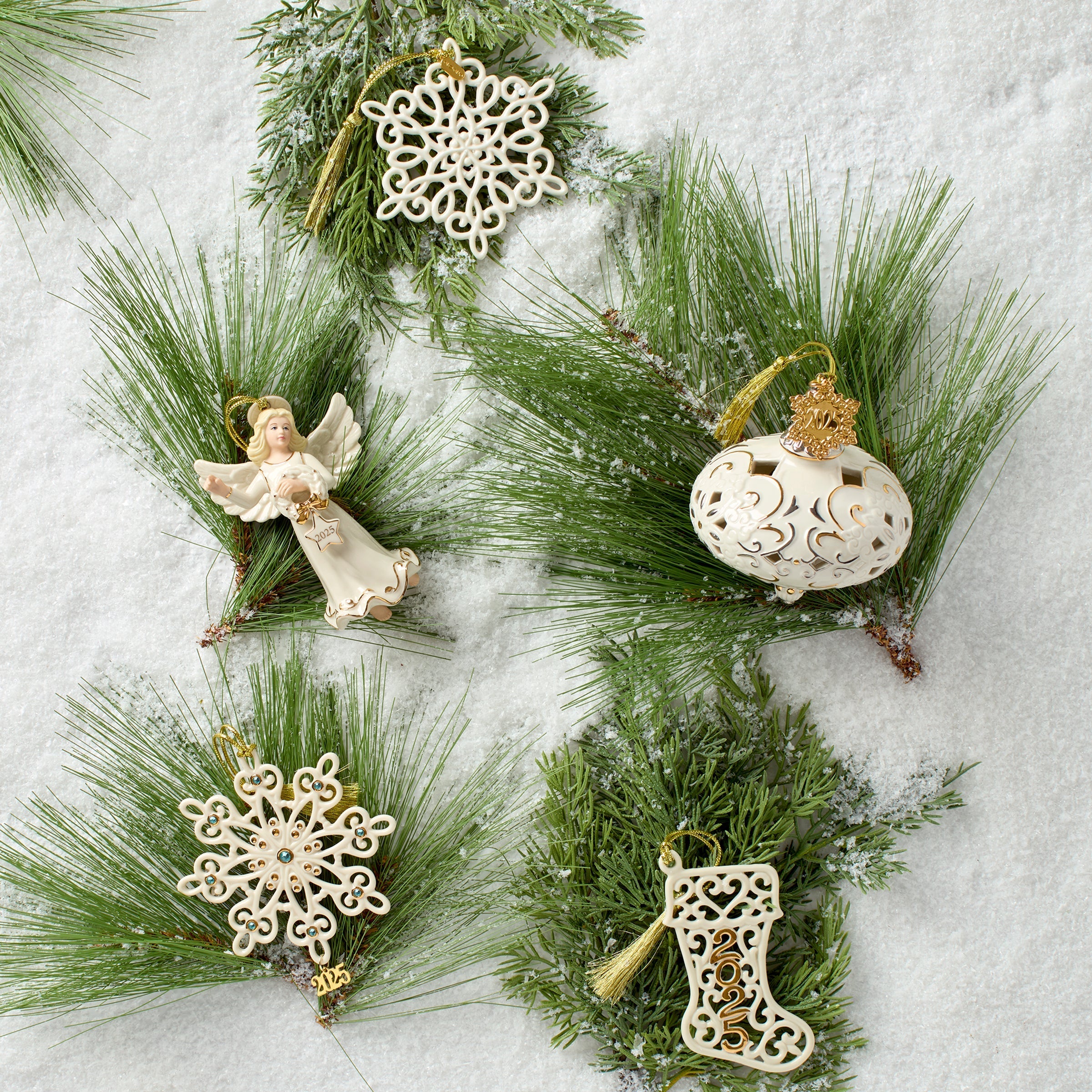 Lenox Premium 2026 A Year To Remember Stocking Ornament - Image 3