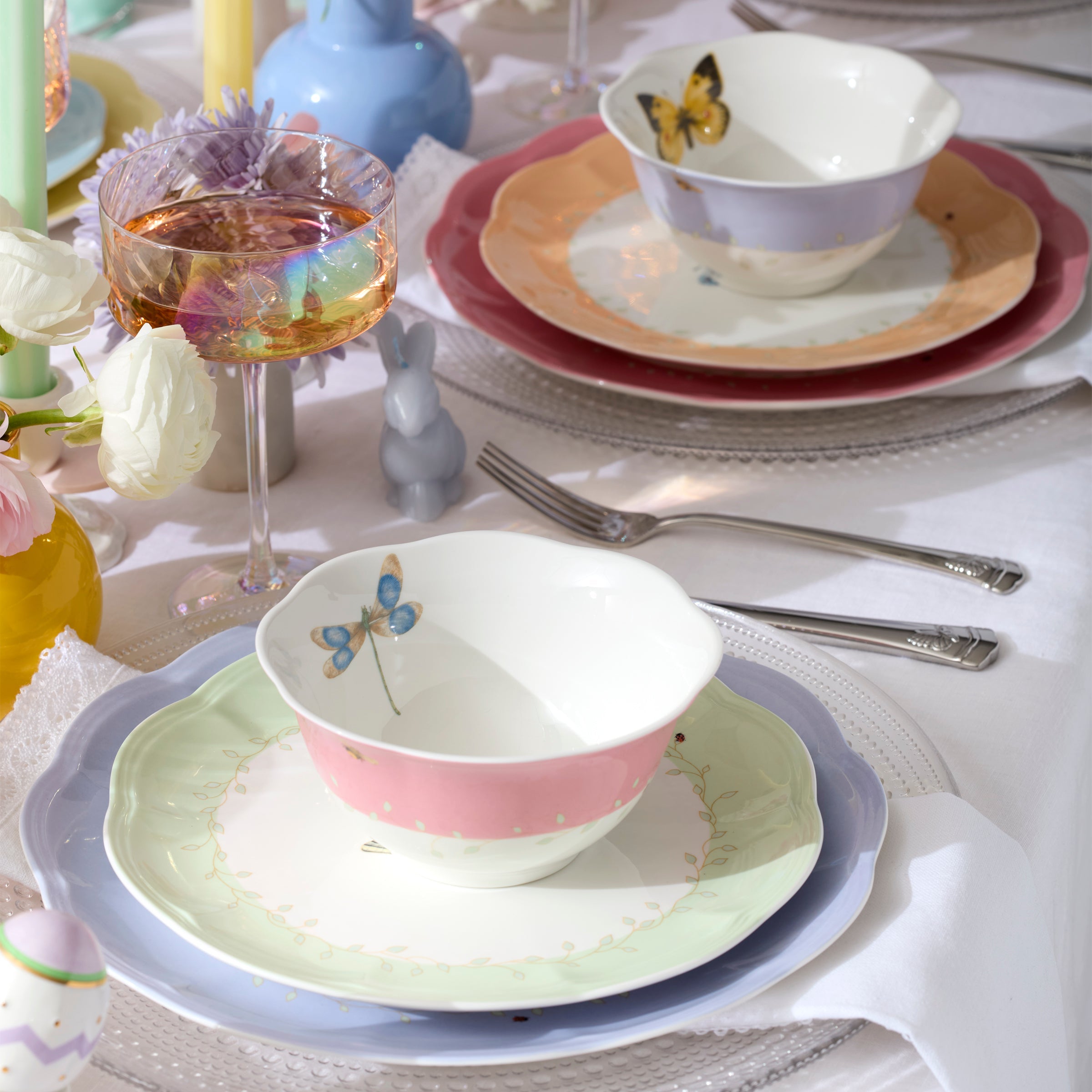 Lenox Premium Butterfly Meadow Colors 18-Piece Dinnerware Set - Image 10