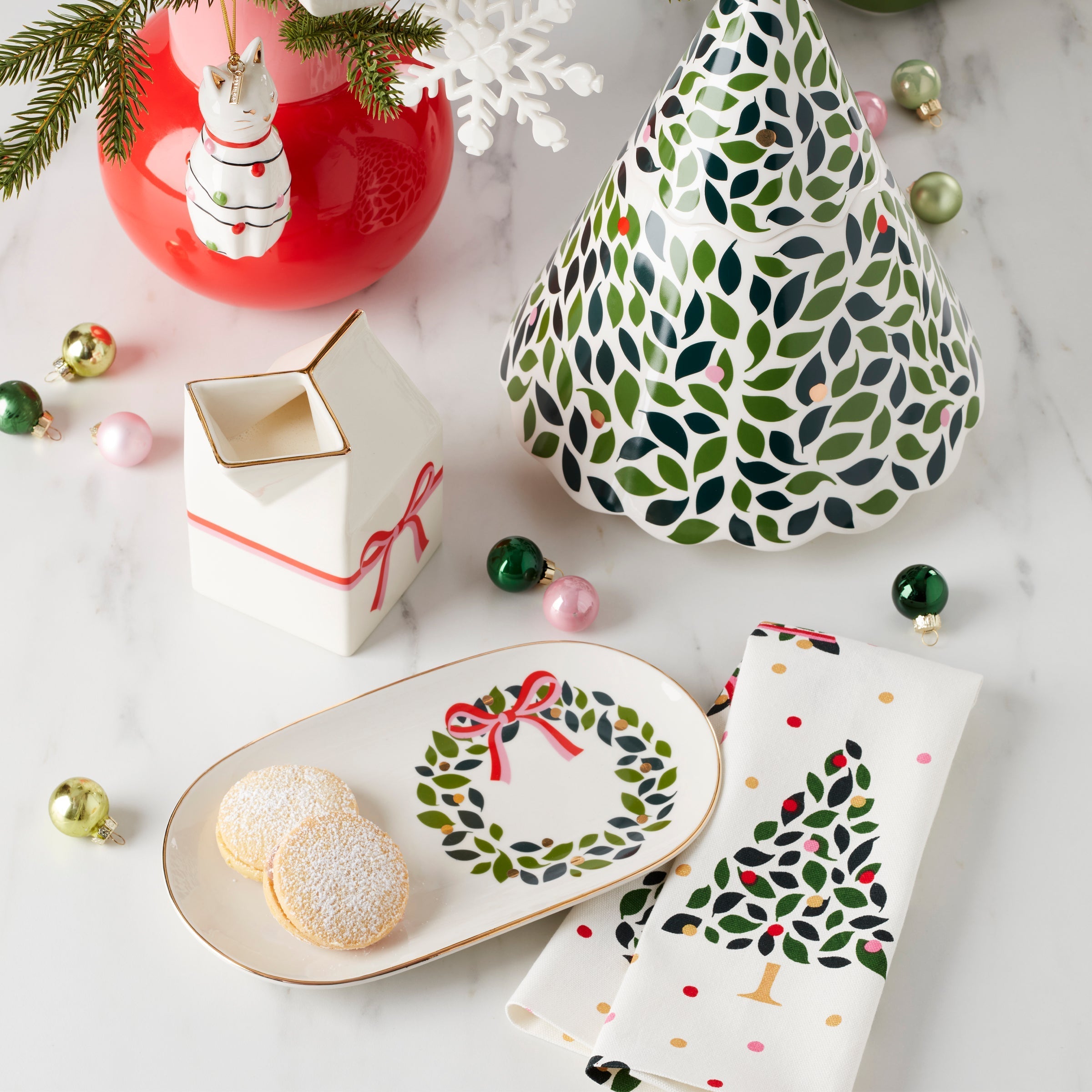 Lenox Premium Be Jolly Milk & Cookie Plate - Image 2