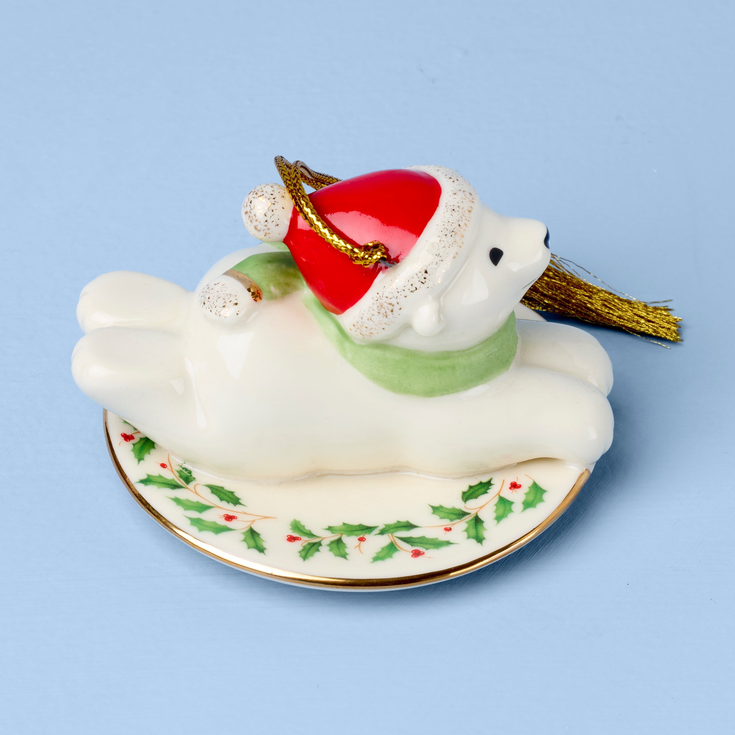 Lenox Premium Personalized My Polar Bear Express Ornament - Image 2