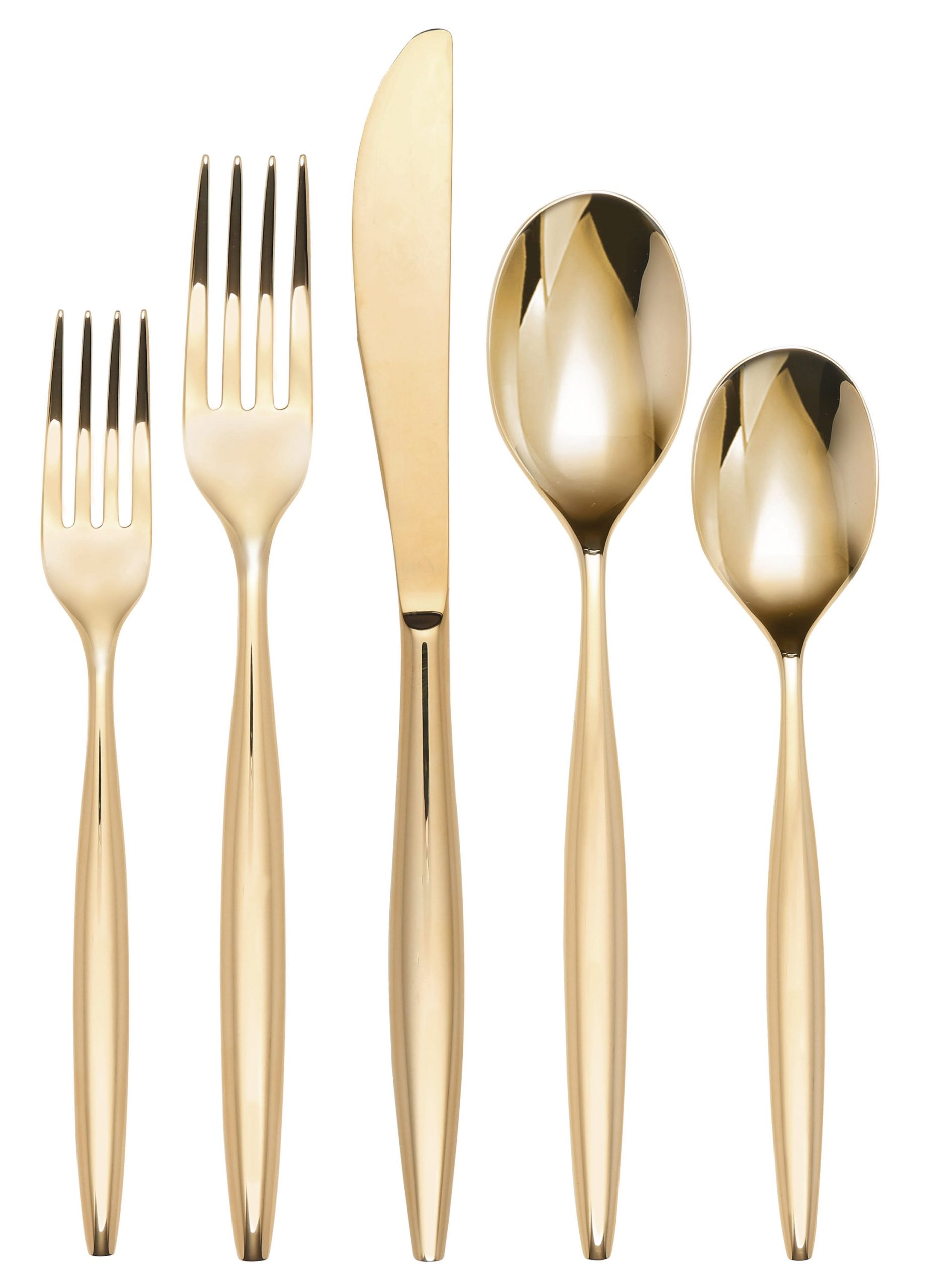 Lenox Premium Braga Gold Mirror 20-Piece Flatware Set