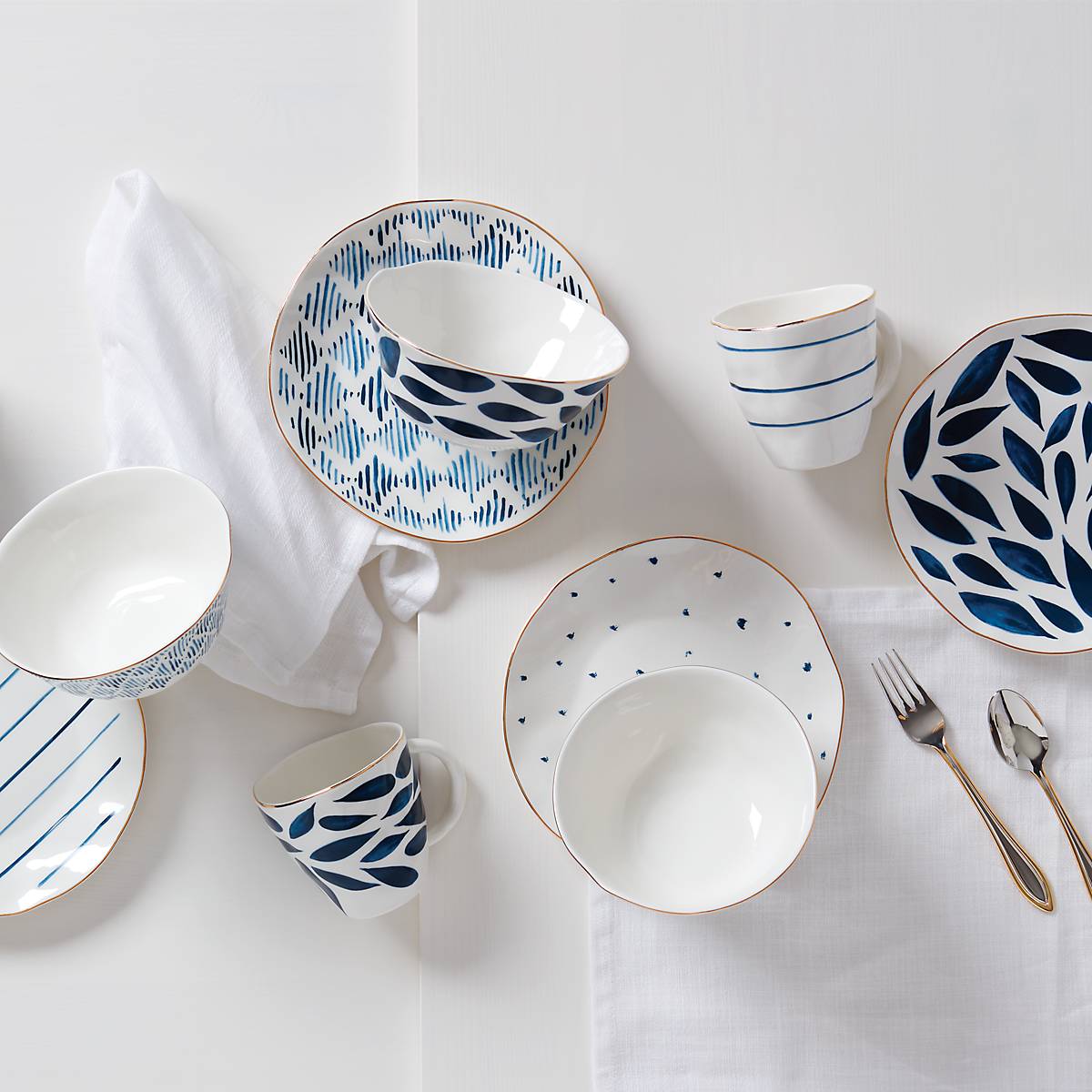 Lenox Premium Blue Bay 12-Piece Dessert Set - Image 8