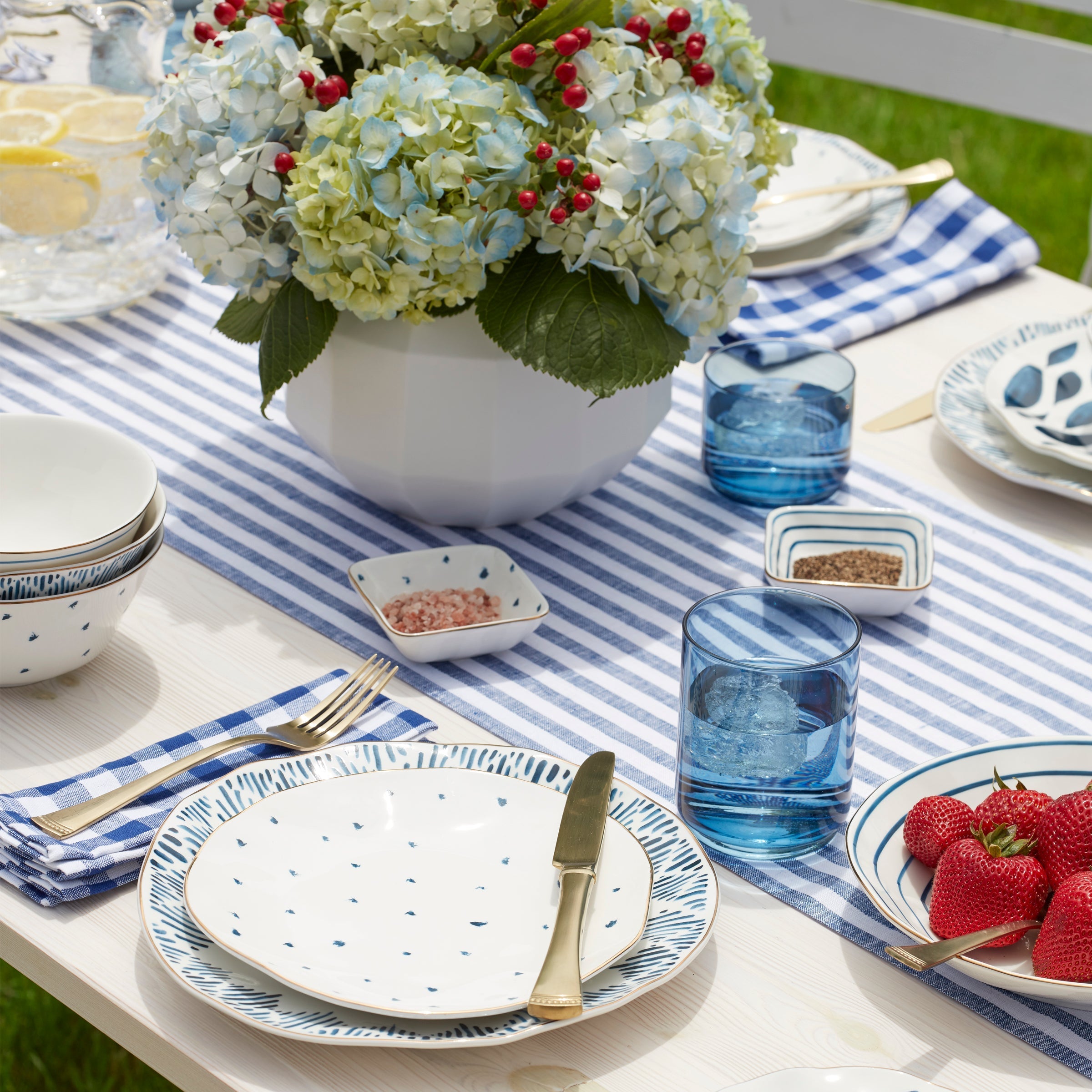 Lenox Premium Blue Bay 12-Piece Dessert Set - Image 7