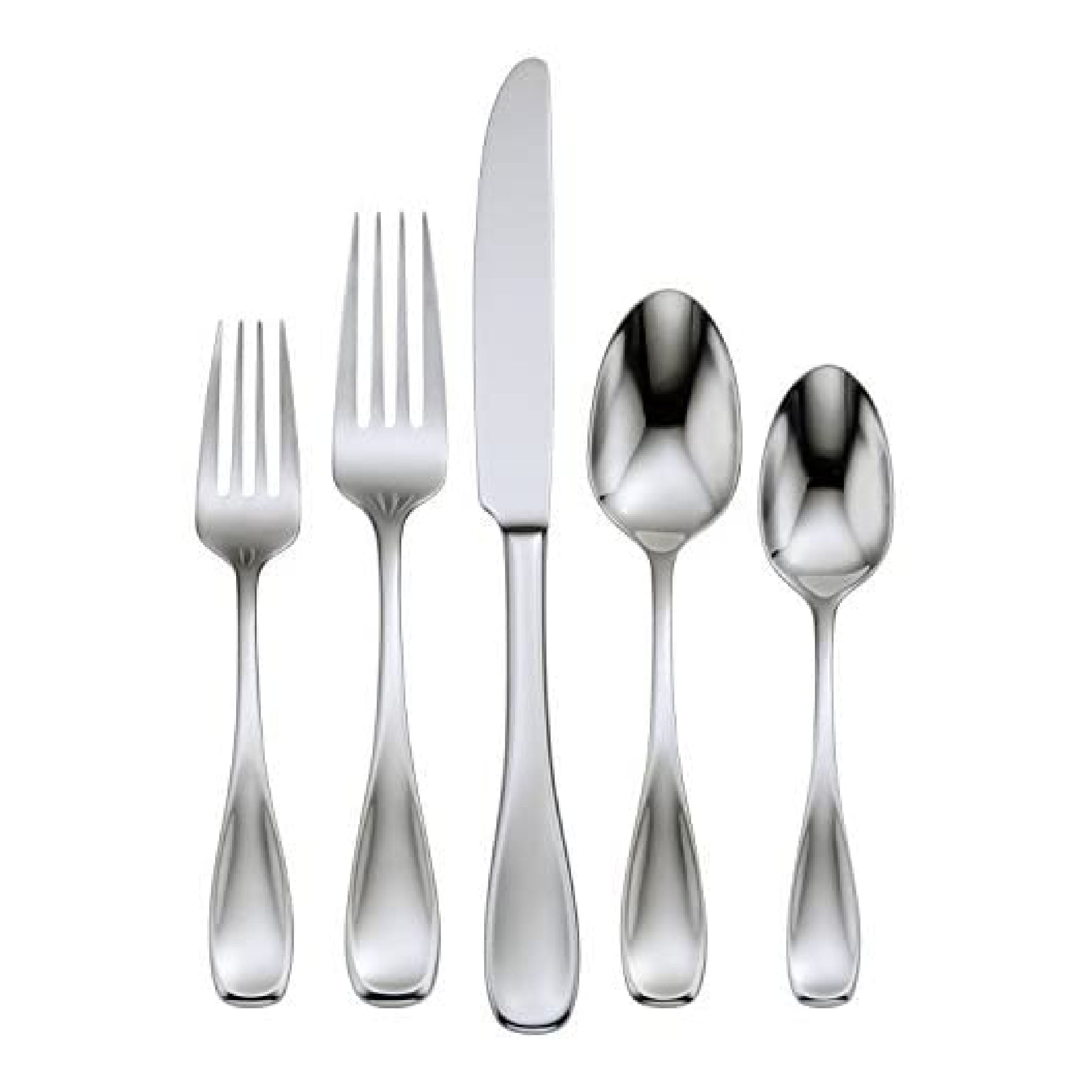 Lenox Premium Brushed Satin Voss 45 Piece Flatware Set