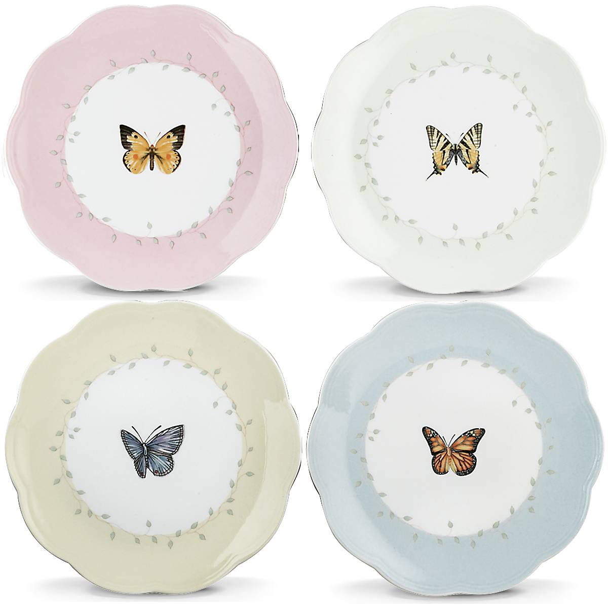 Lenox Premium Butterfly Meadow 4-Piece Dessert Set - Image 2