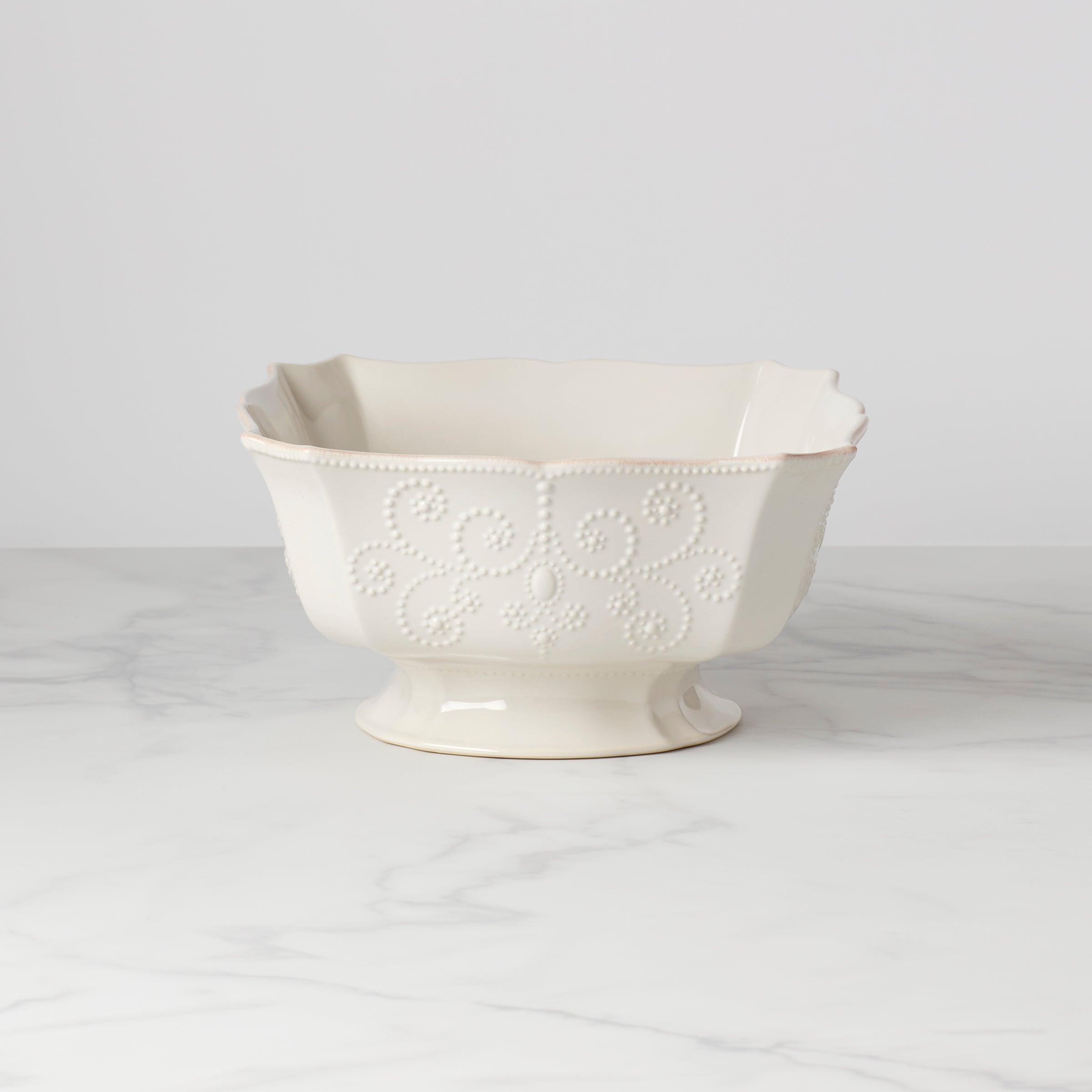 Lenox Premium French Perle White Centerpiece Bowl