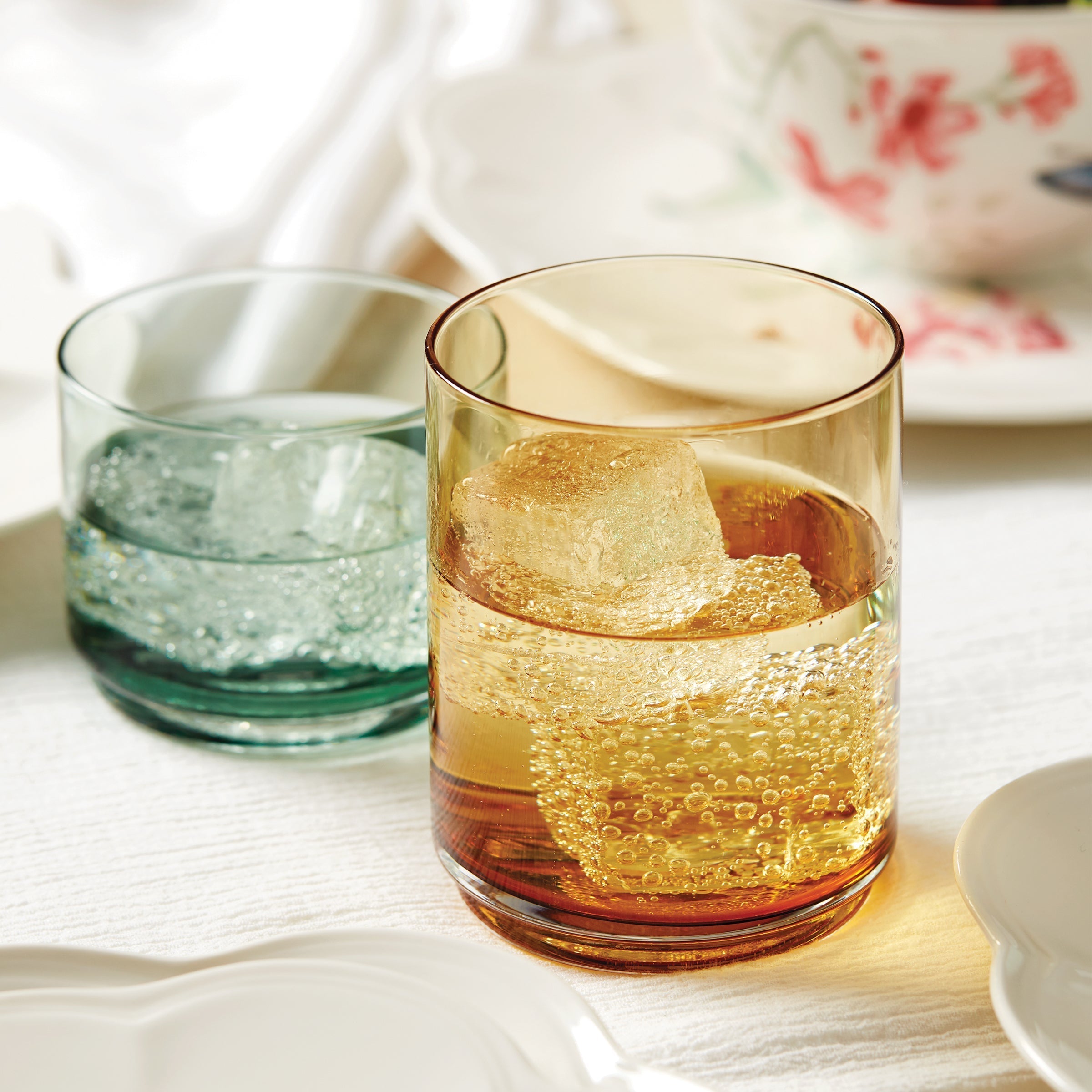 Lenox Premium Tuscany Classics Stackable Green Short Glasses, Set of 4 - Image 9