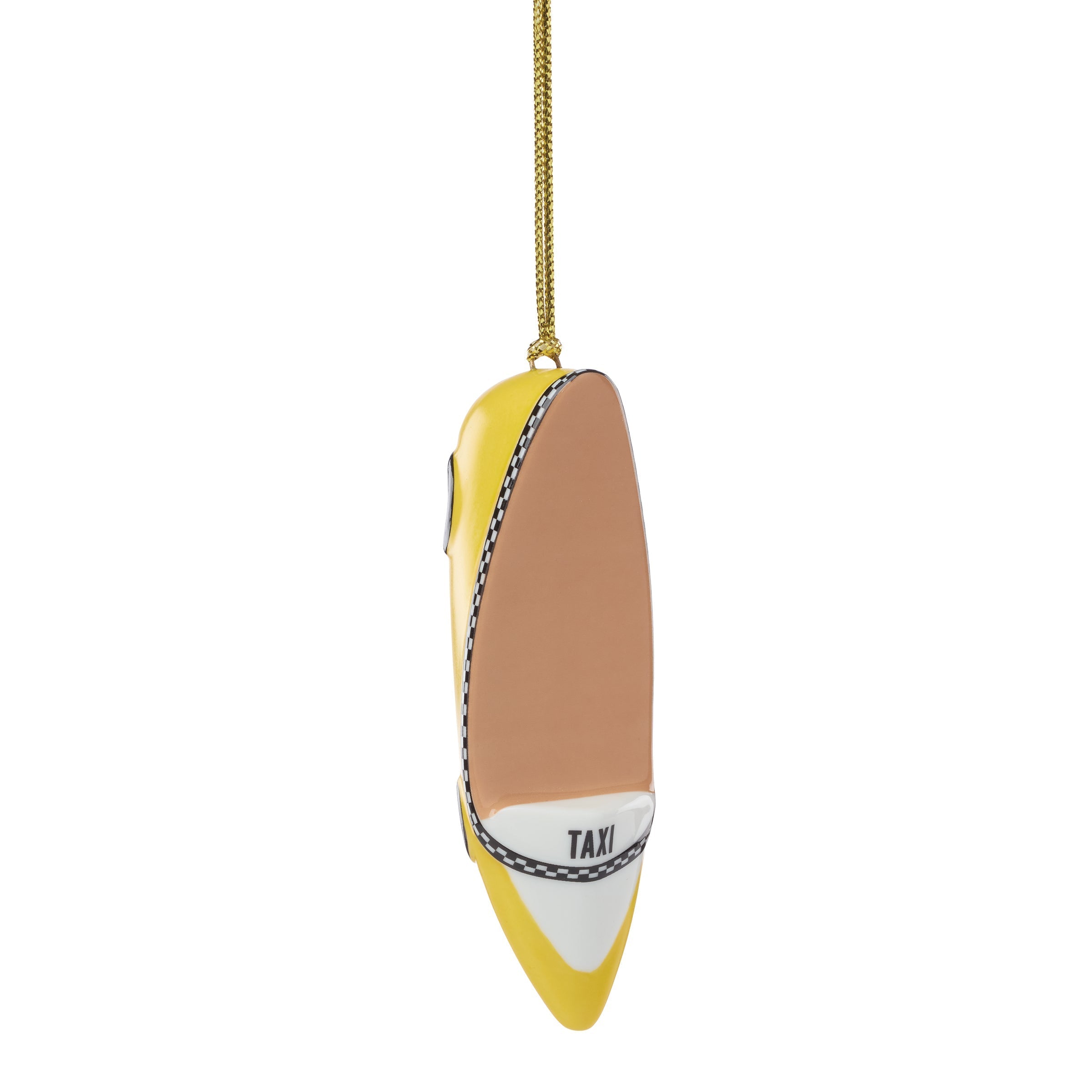 Lenox Premium Be Jolly Taxi Shoe Ornament - Image 3