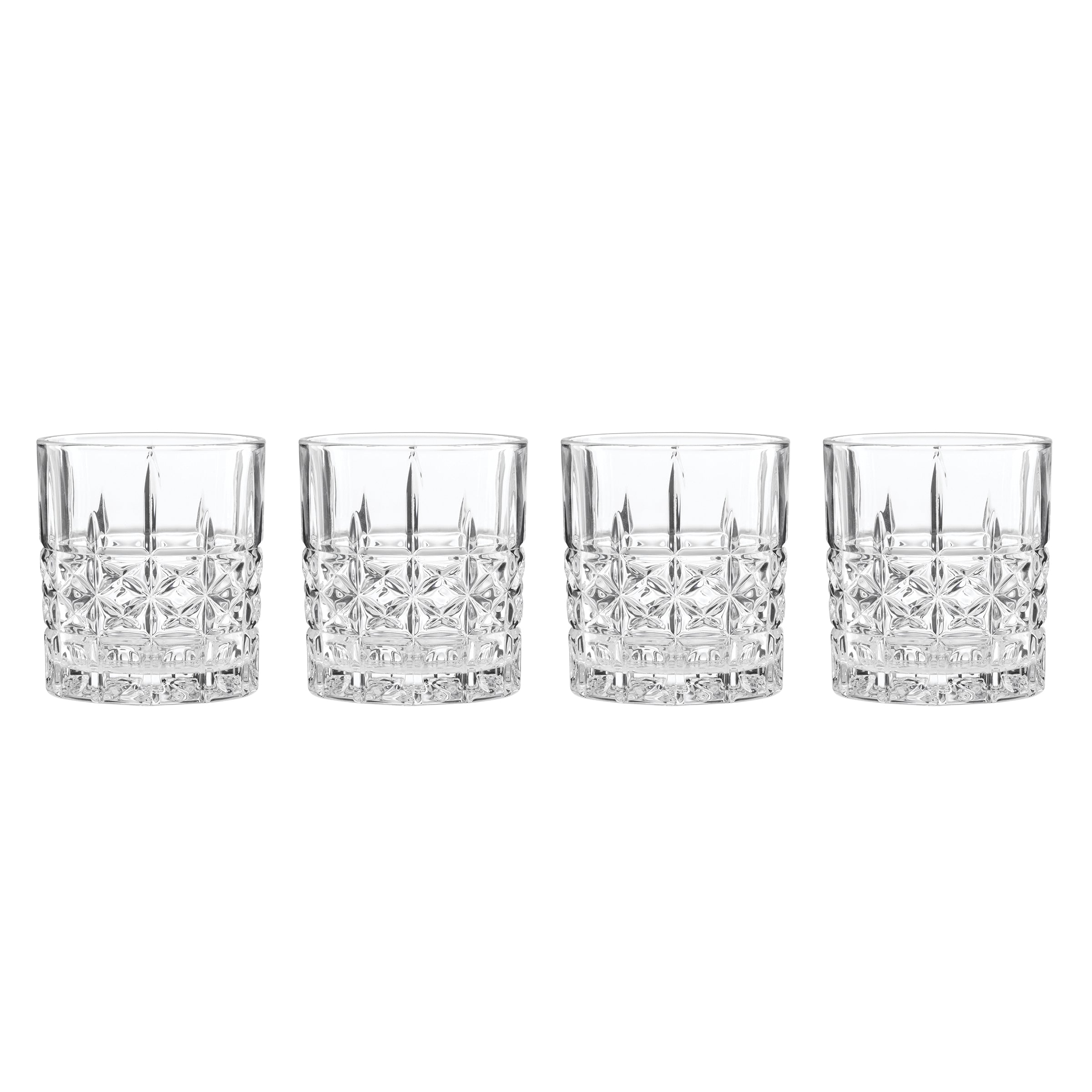 Lenox Premium Apollo Double Old Fashion Glasses, Set of 4