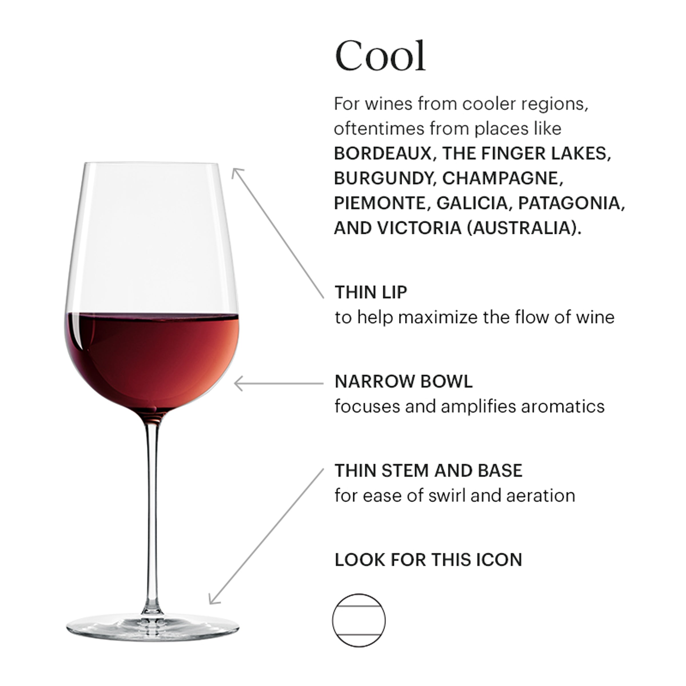 Lenox Premium Tuscany Signature Series Cool Region Wine Glasses, Set of 4 - Image 15