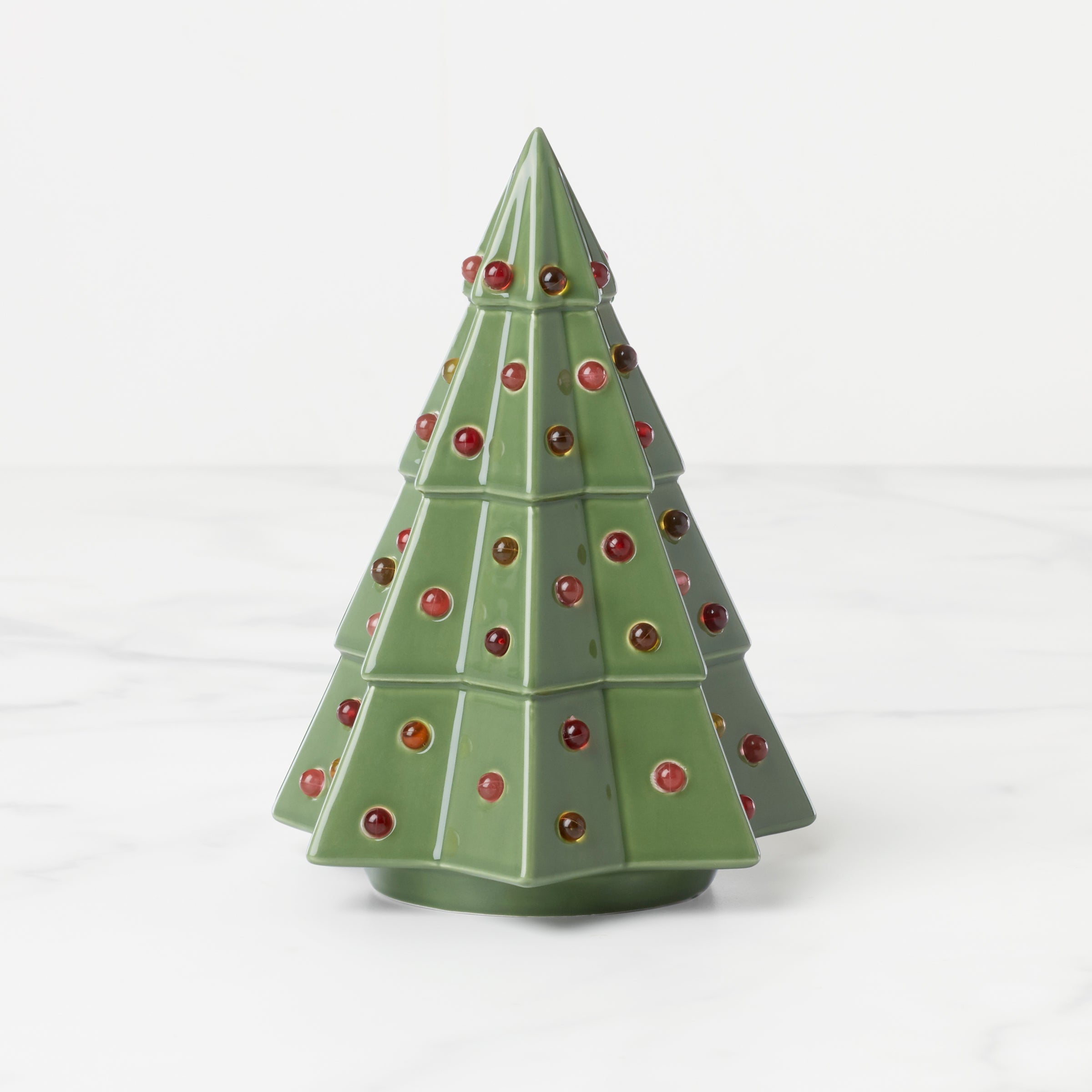 Lenox Premium Evergreen Small Lit Tree Figurine - Image 2